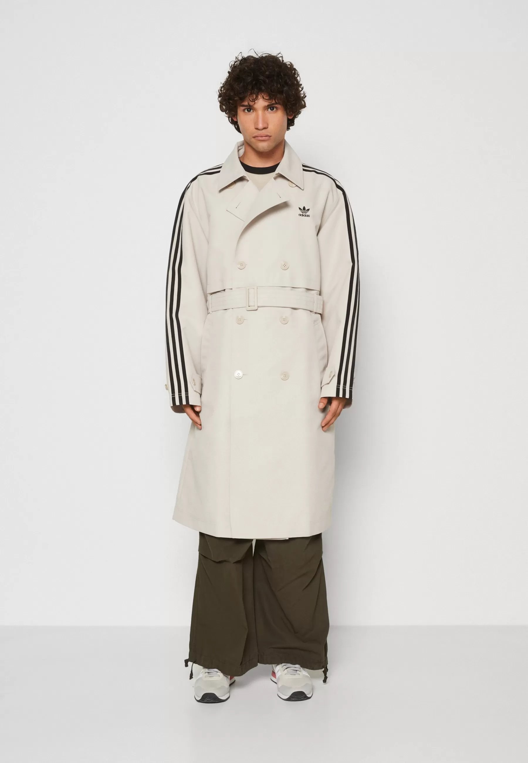 3 Stripe Coat Unisex - Trench | adidas Originals New