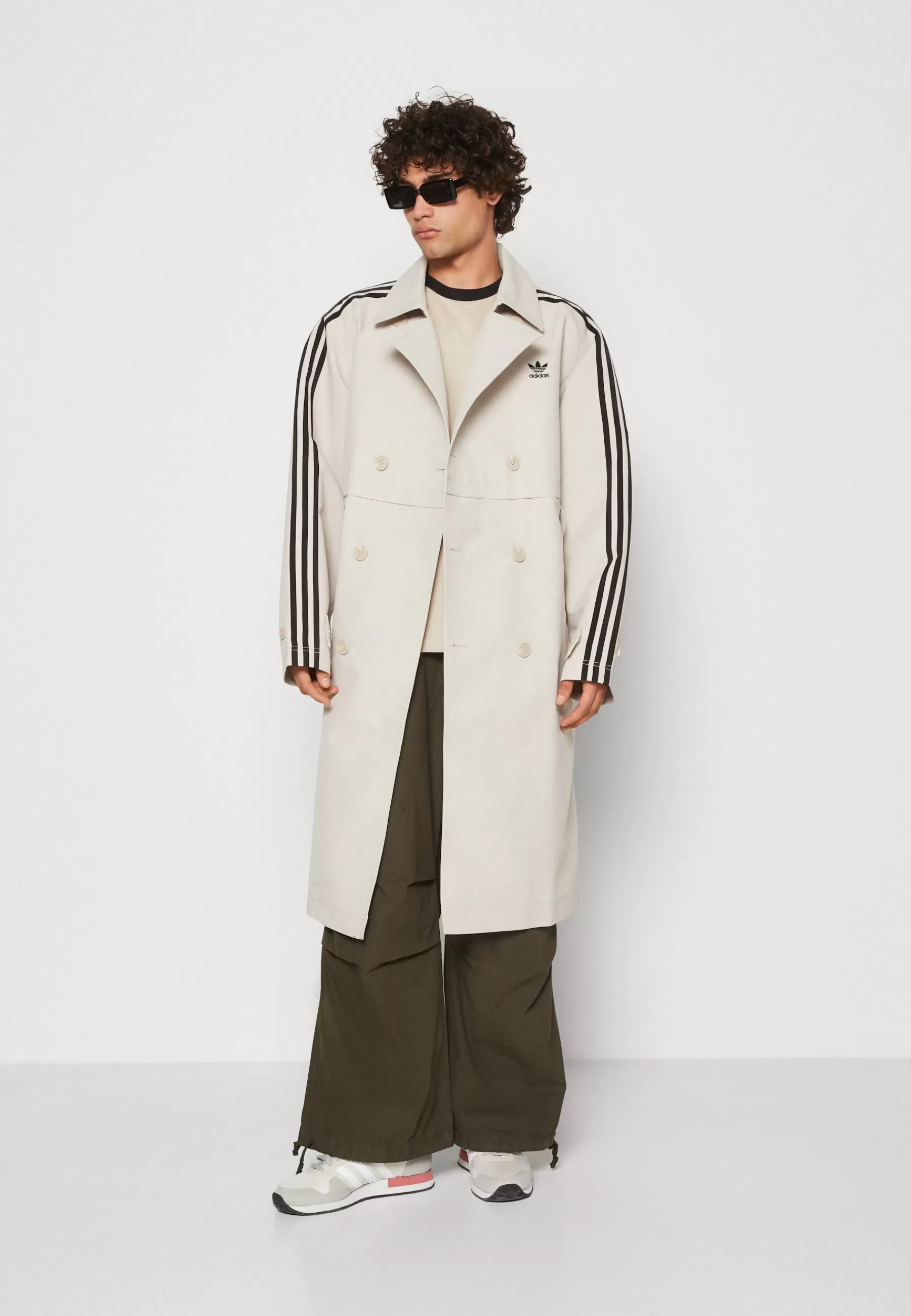 3 Stripe Coat Unisex - Trench | adidas Originals New