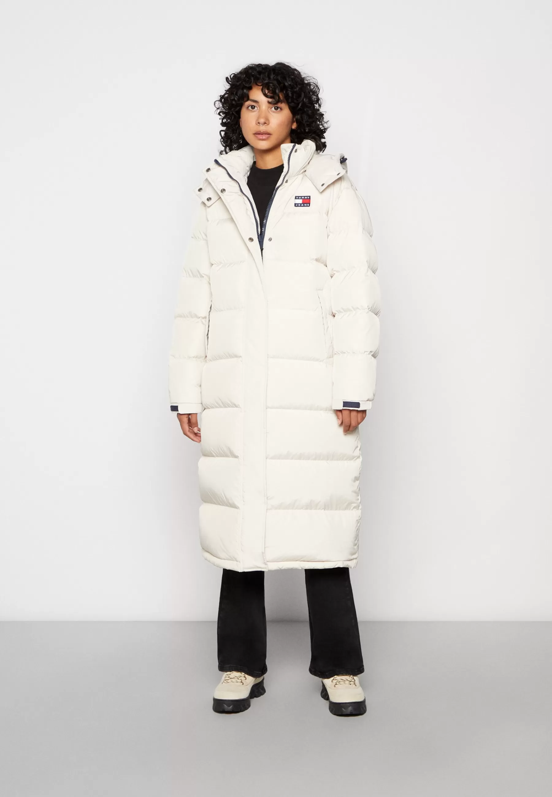 Femme Tommy Jeans Alaska Long Puffer - Doudoune