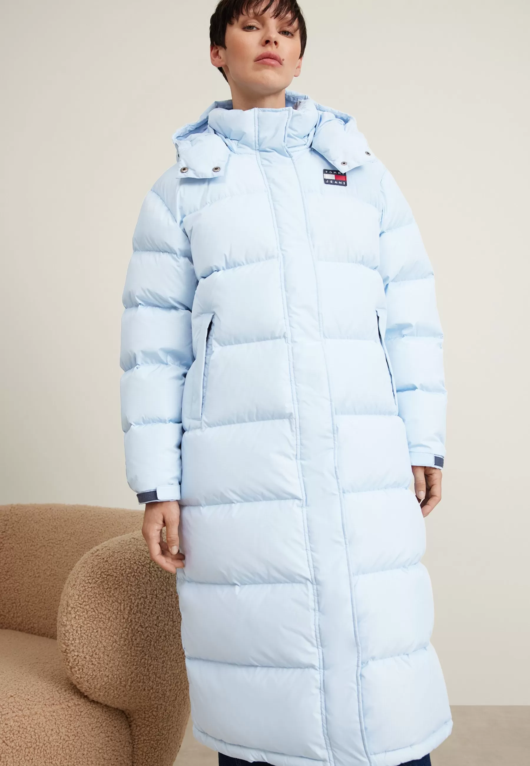 Femme Tommy Jeans Alaska Long Puffer - Doudoune