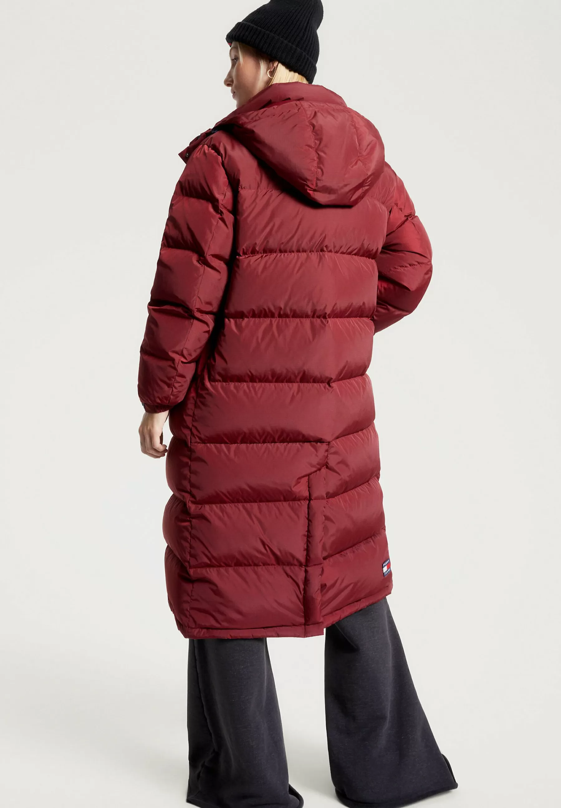 Femme Tommy Jeans Alaska Long Puffer - Doudoune