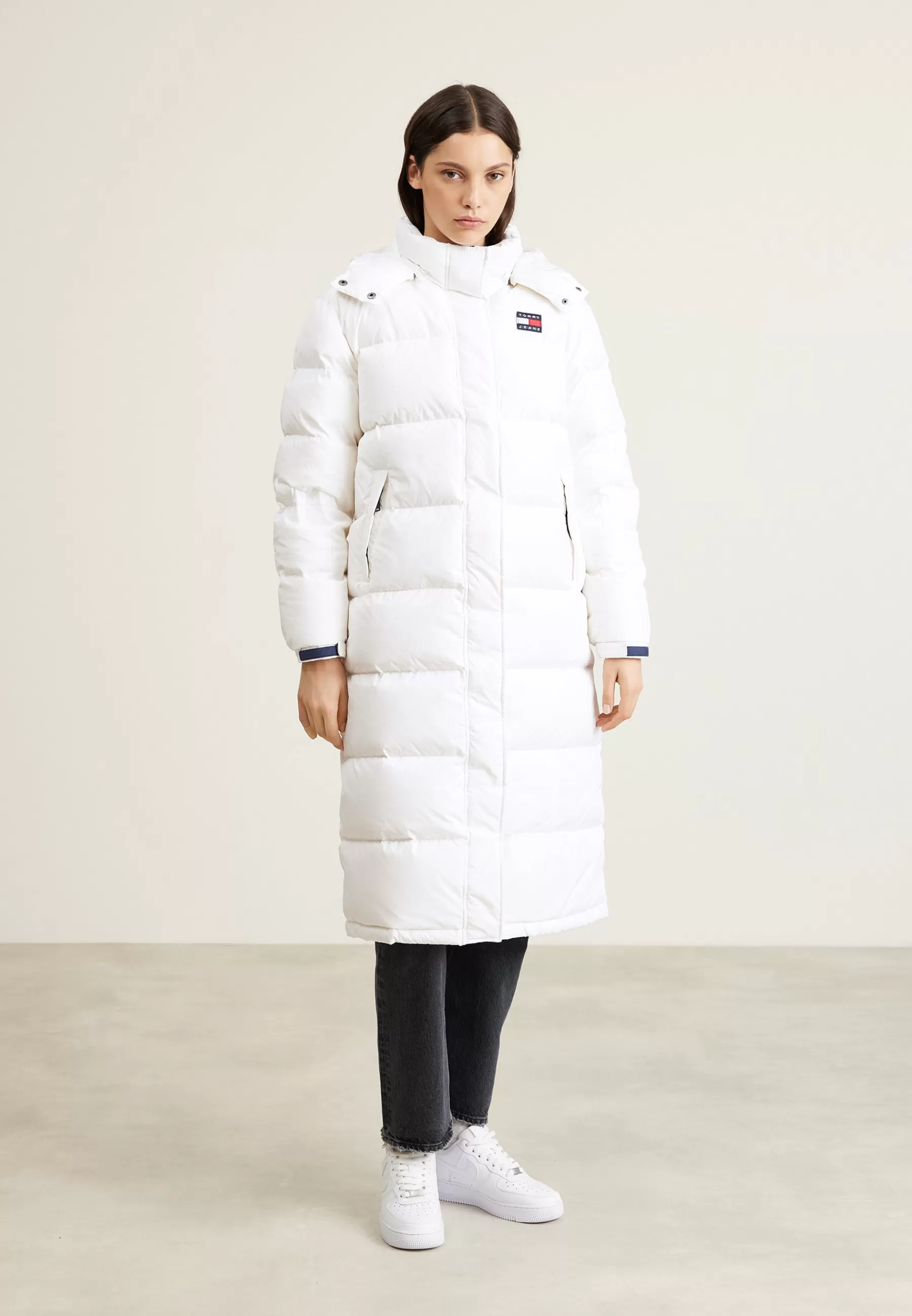 Femme Tommy Jeans Alaska Long Puffer - Doudoune