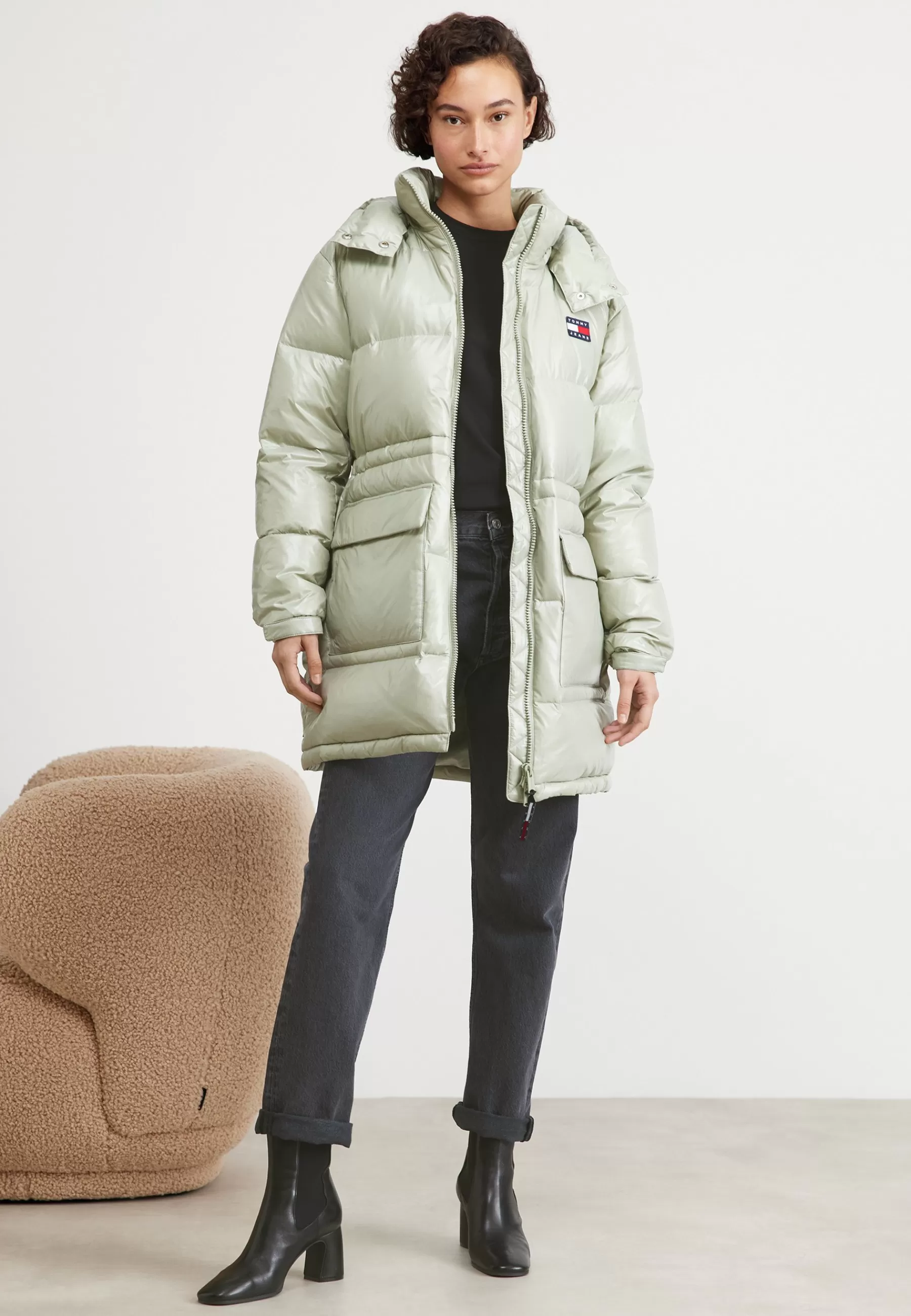 Femme Tommy Jeans Alaska Puffer - Doudoune