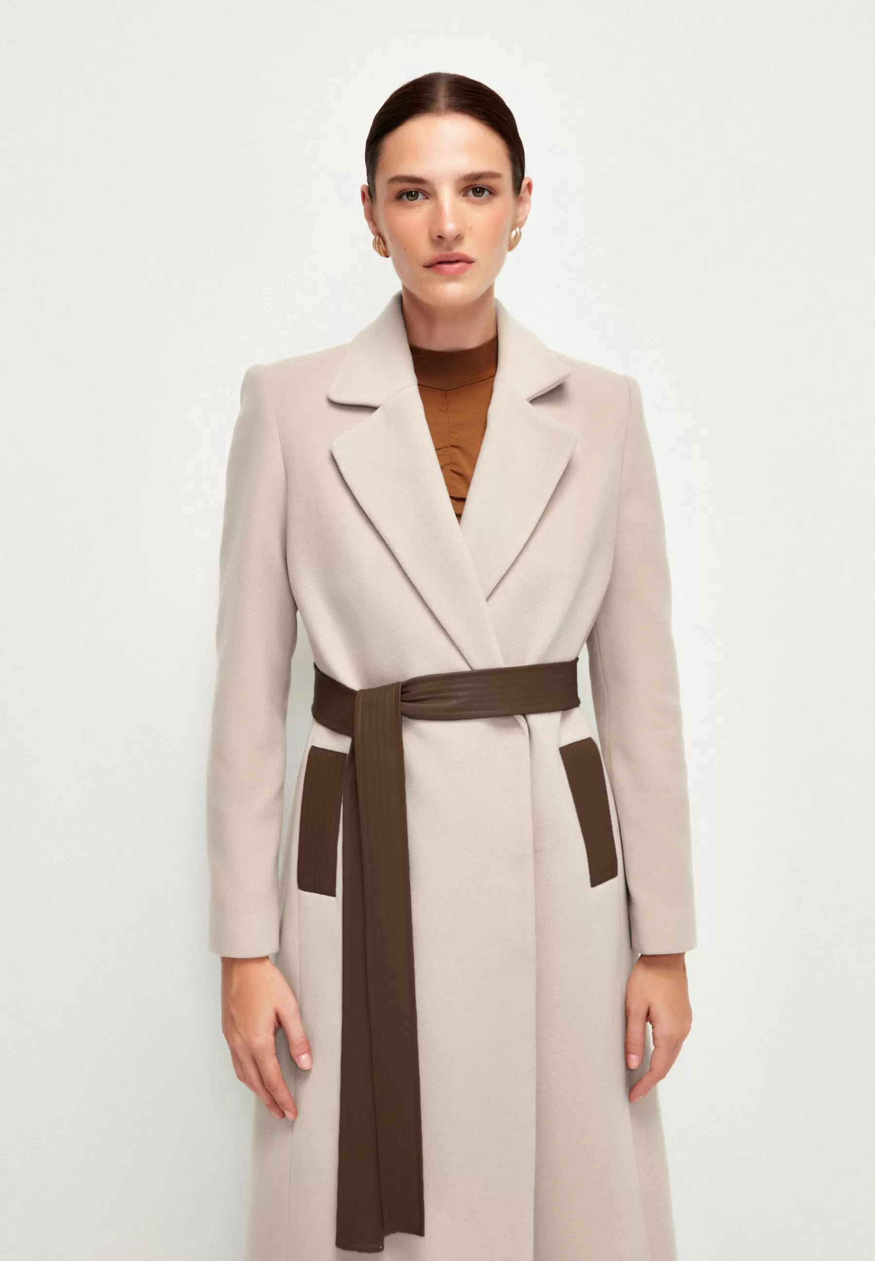 Femme adL Belted - Manteau Classique