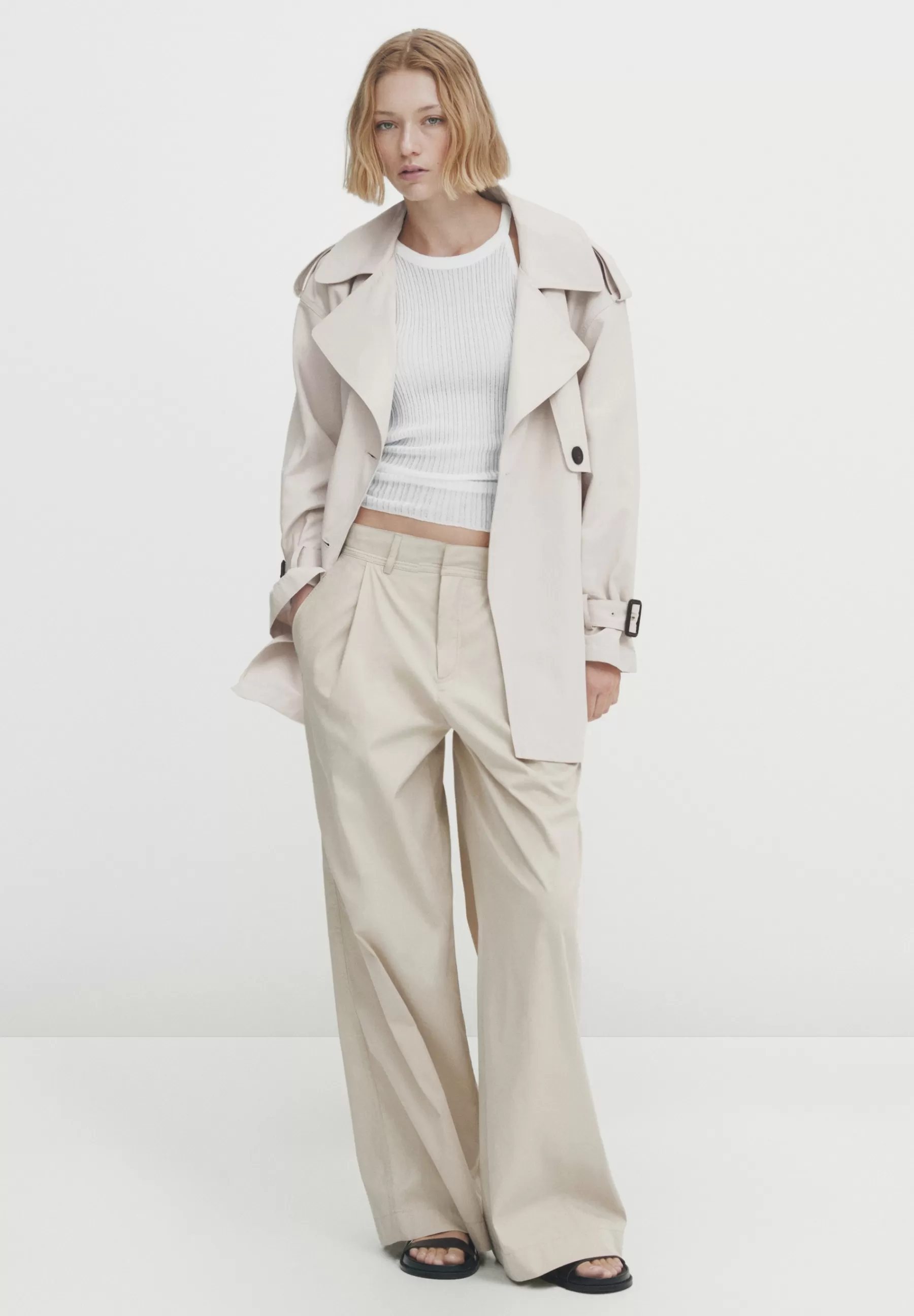 Belted - Trench | Massimo Dutti Online