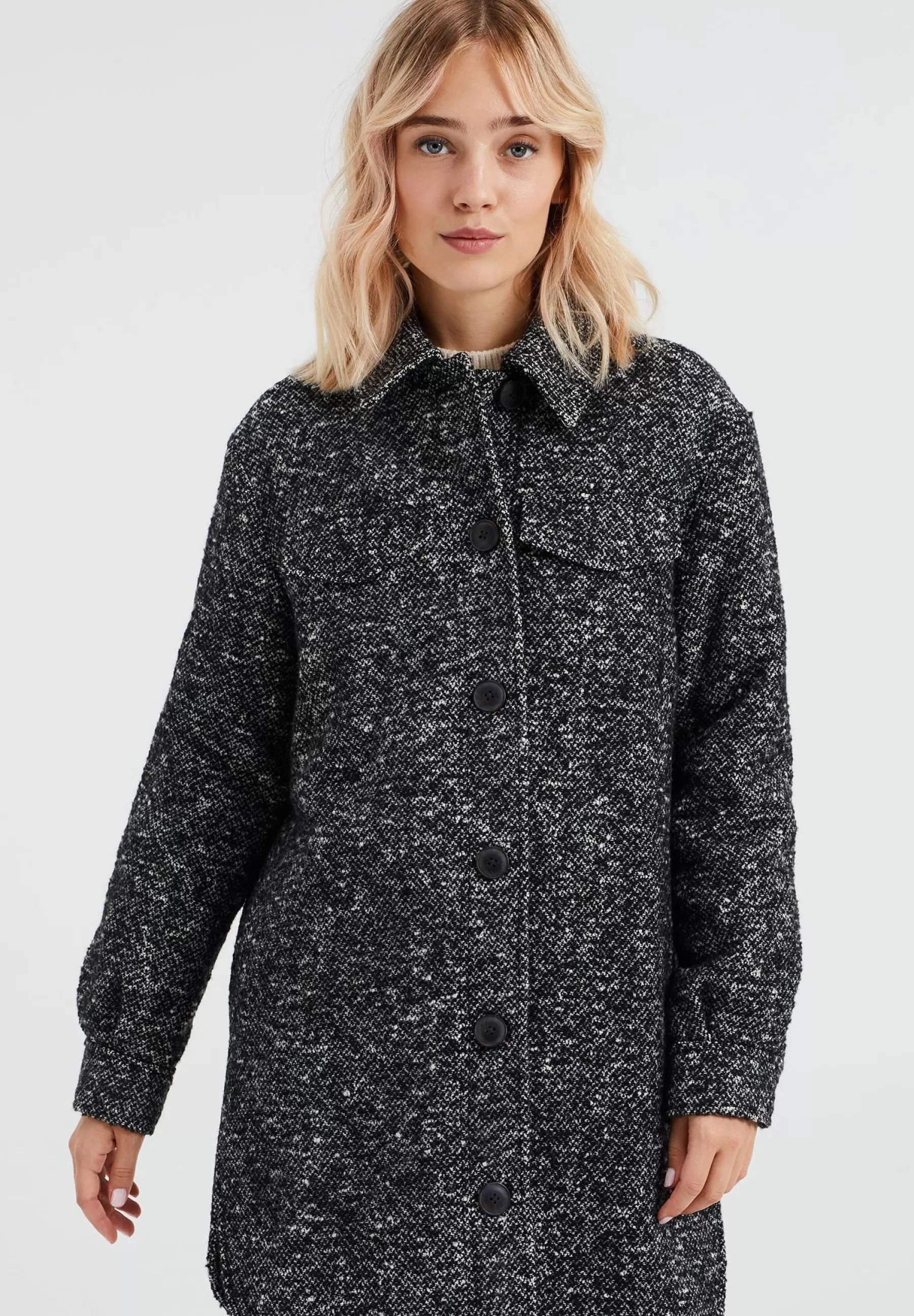 Femme WE Fashion Boucle - Manteau Classique