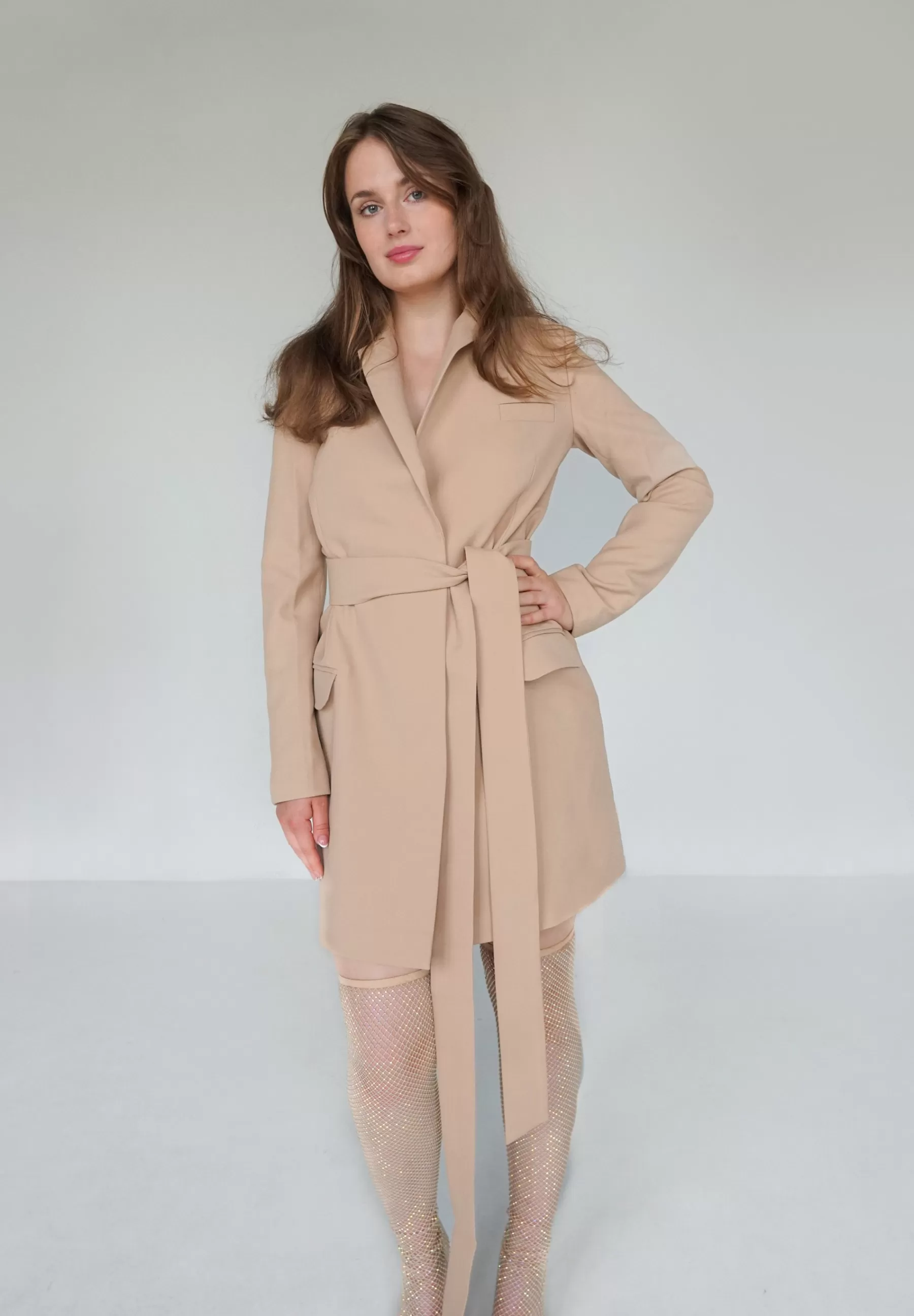 Femme Oliwia Jankowska Carmen With Belt - Manteau Classique