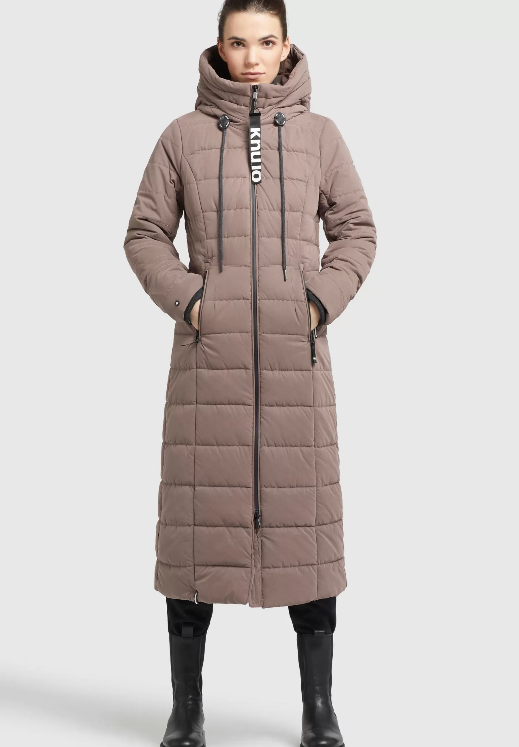 Femme khujo Casca Peached - Manteau D'Hiver