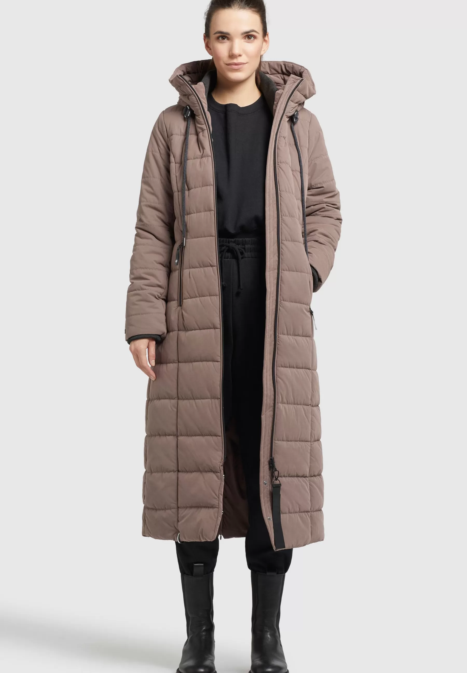 Femme khujo Casca Peached - Manteau D'Hiver