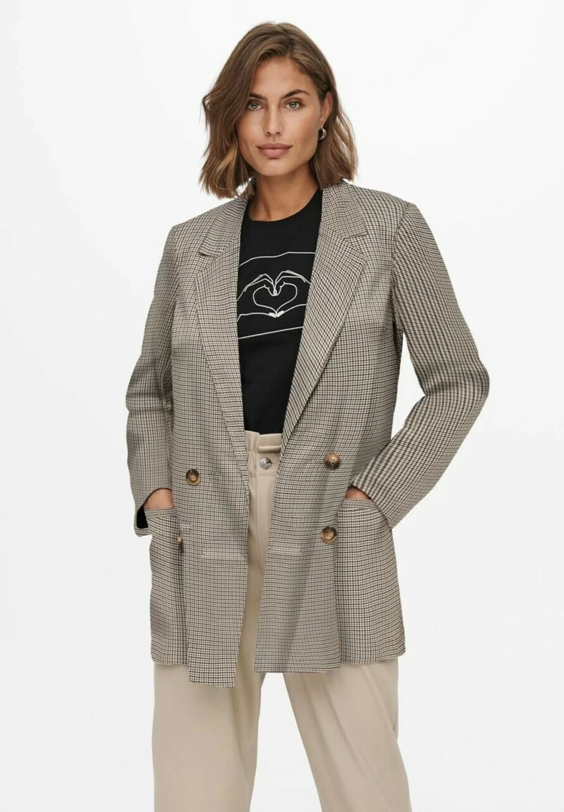 Check - Manteau Court | ONLY Flash Sale