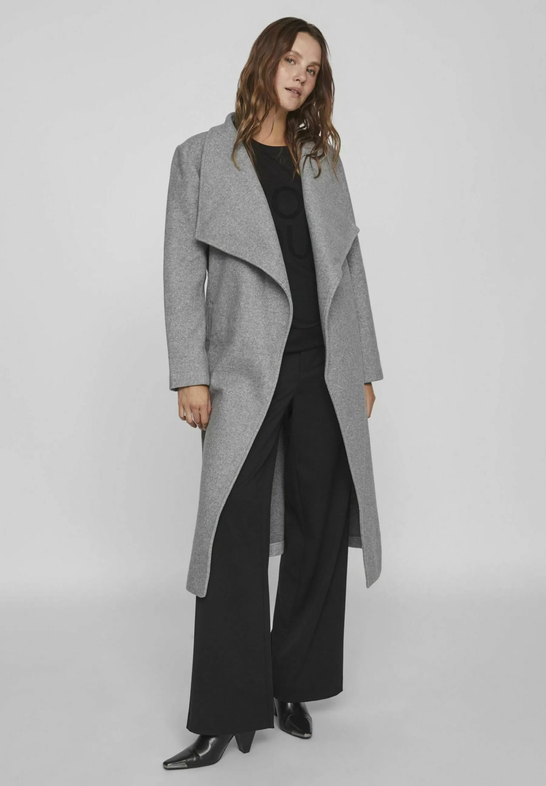 Cooley L/S Long Belted - Manteau Classique | VILA New