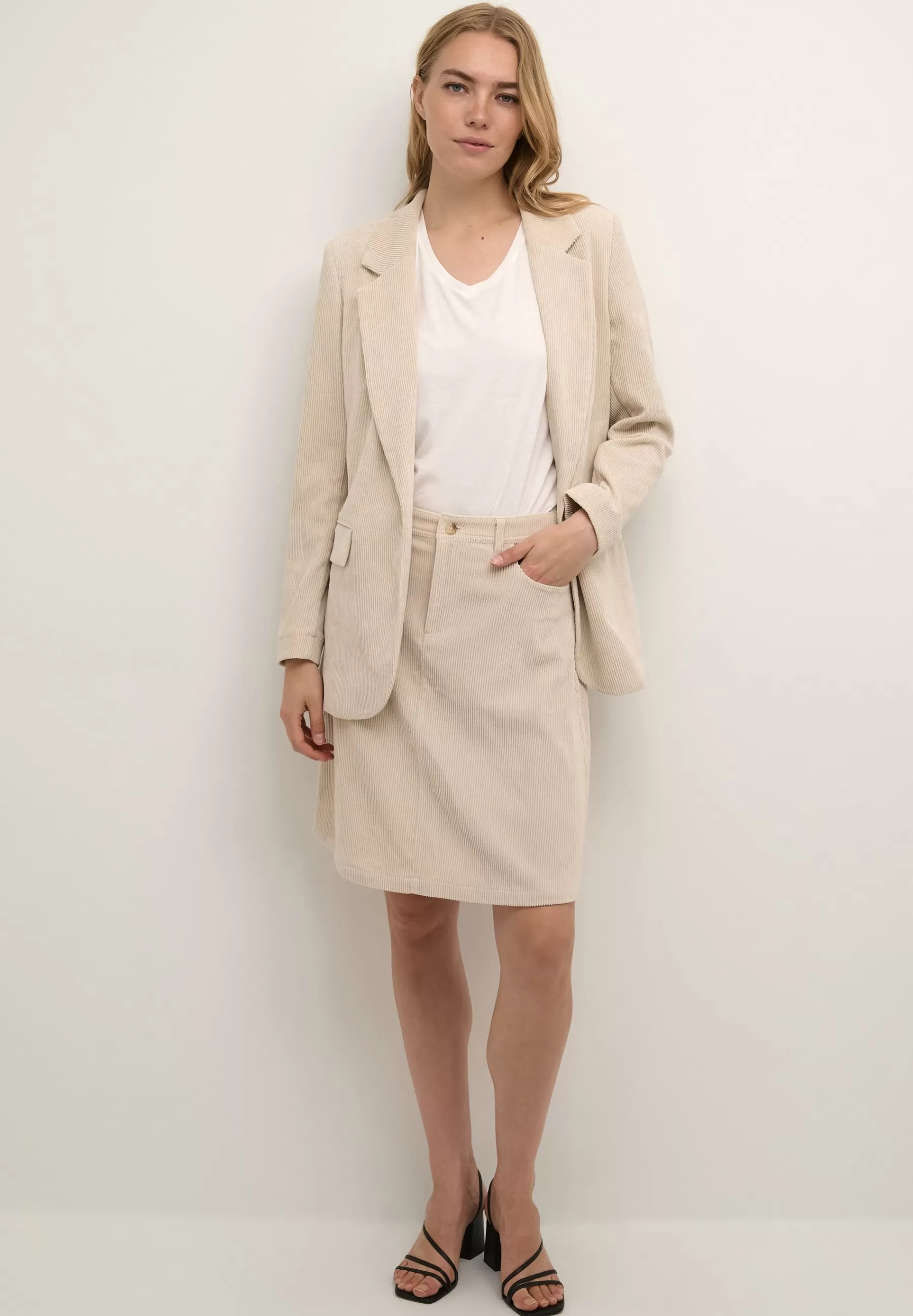 Crcory Long Sleeve - Manteau Court | Cream Clearance