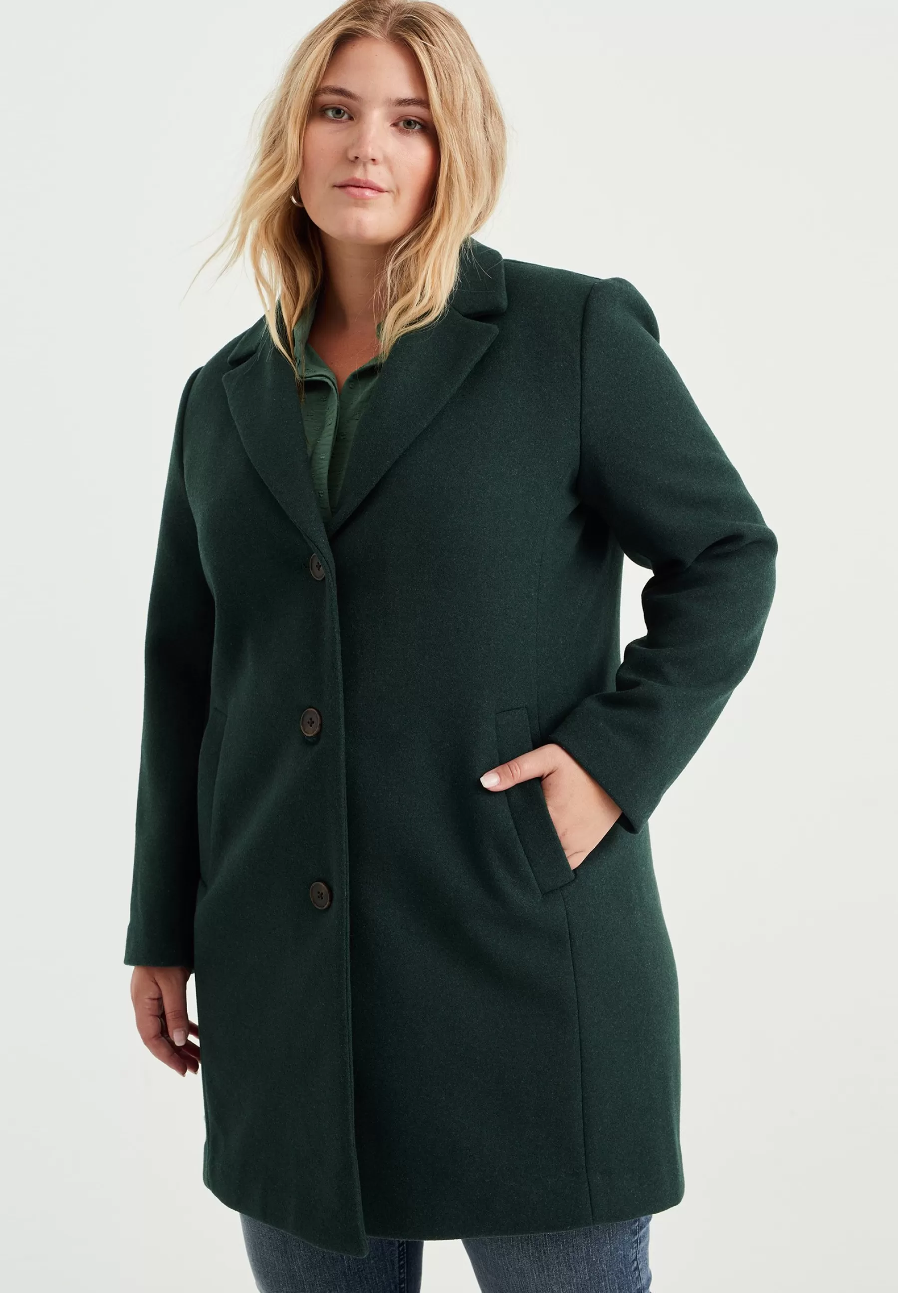 Curve - Manteau Court | WE Fashion Discount