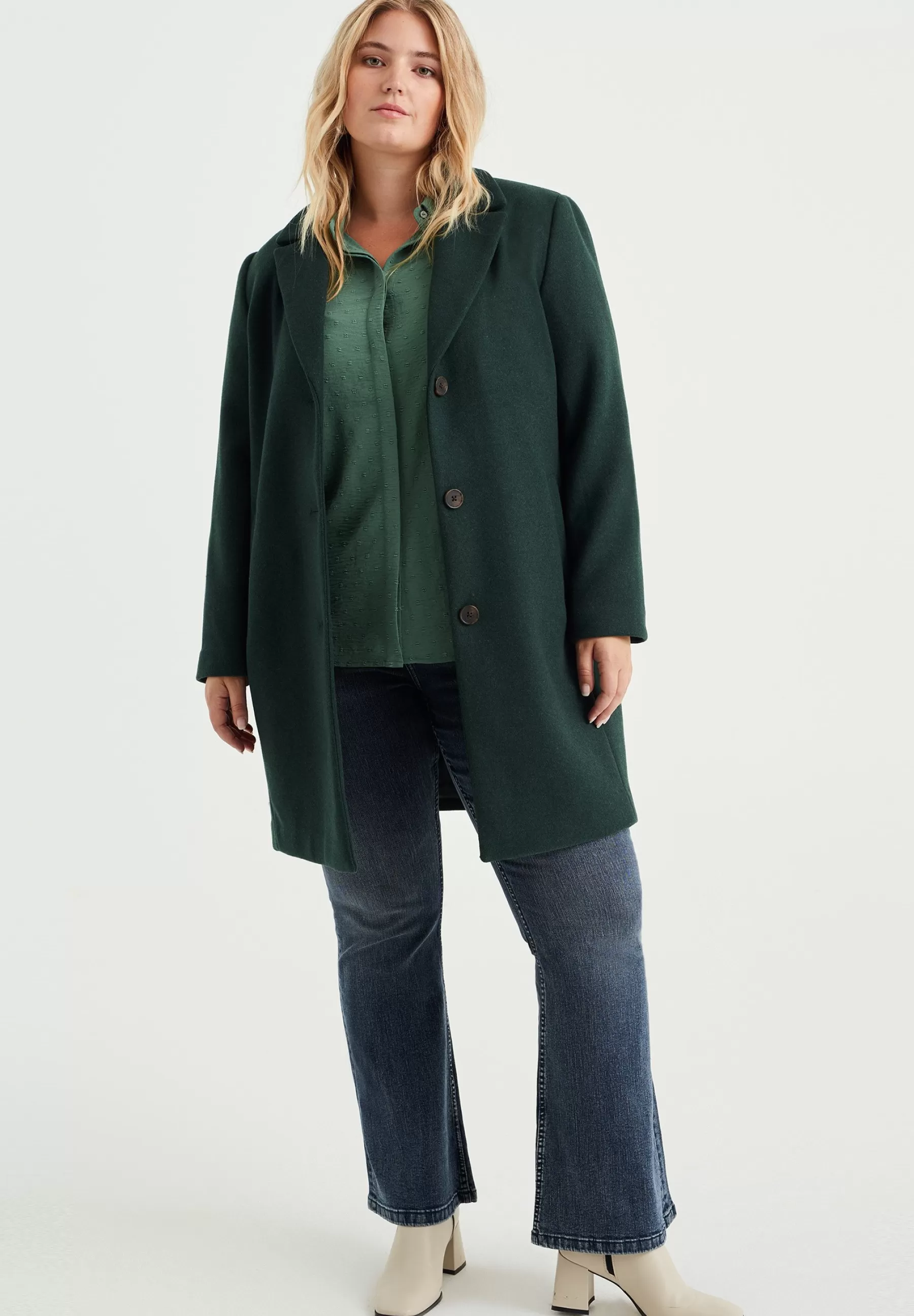 Curve - Manteau Court | WE Fashion Discount