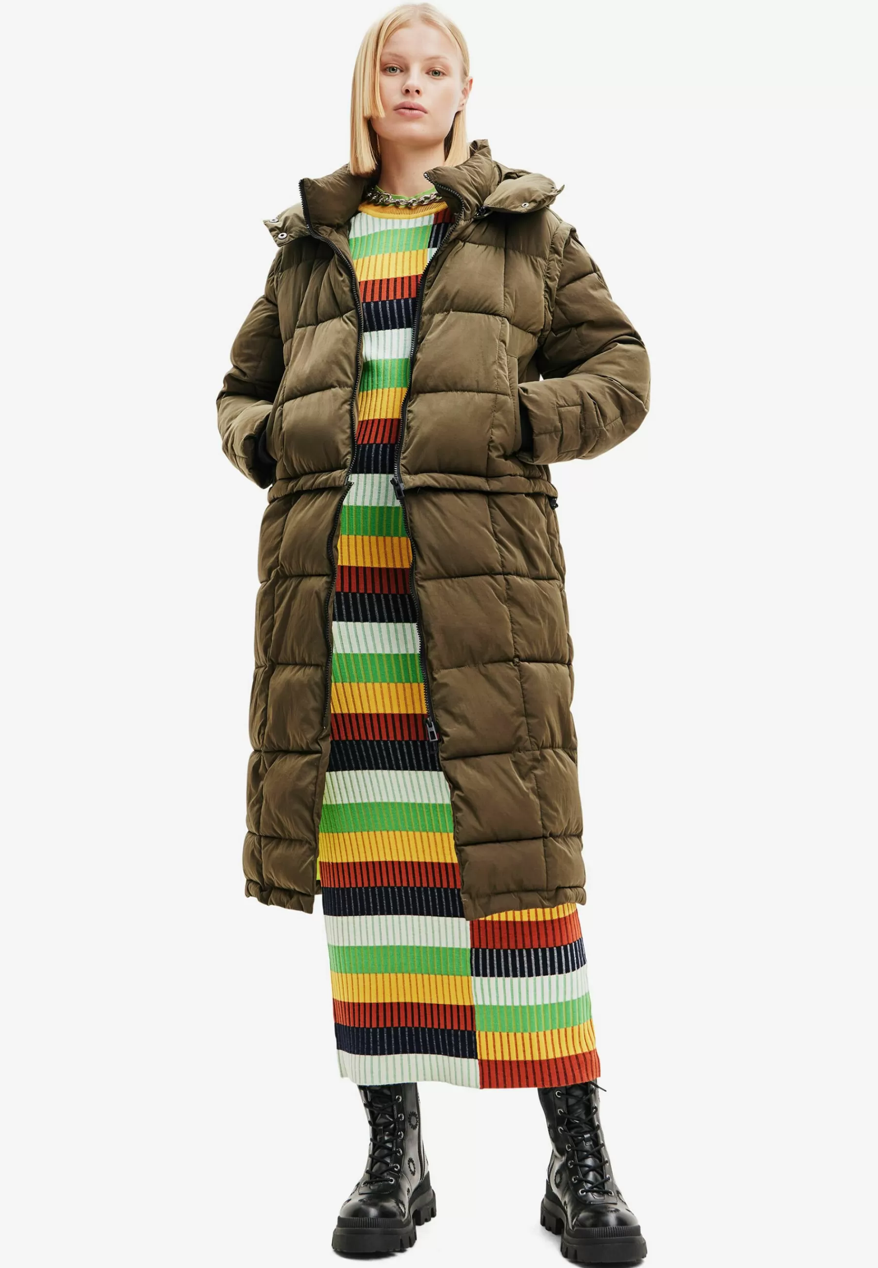 Femme Desigual Detachable - Manteau D'Hiver