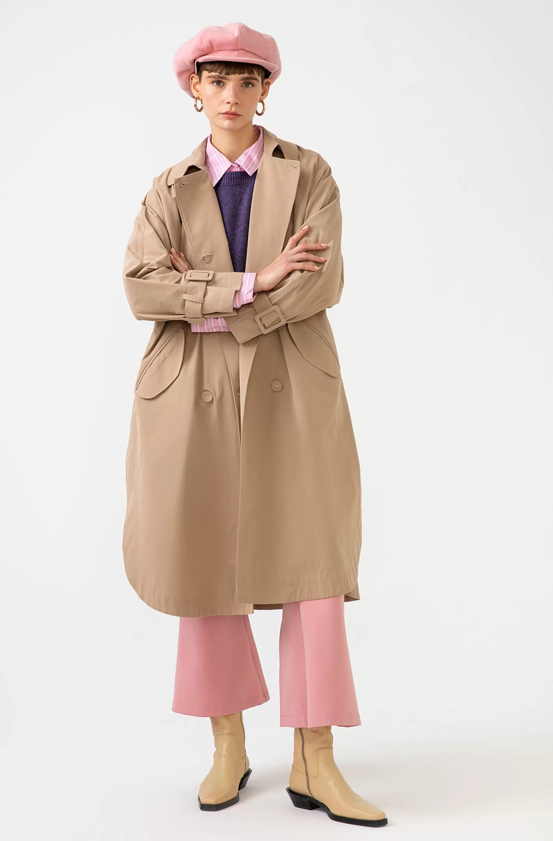 Double Breasted Fit - Trench | Touché Privé Fashion