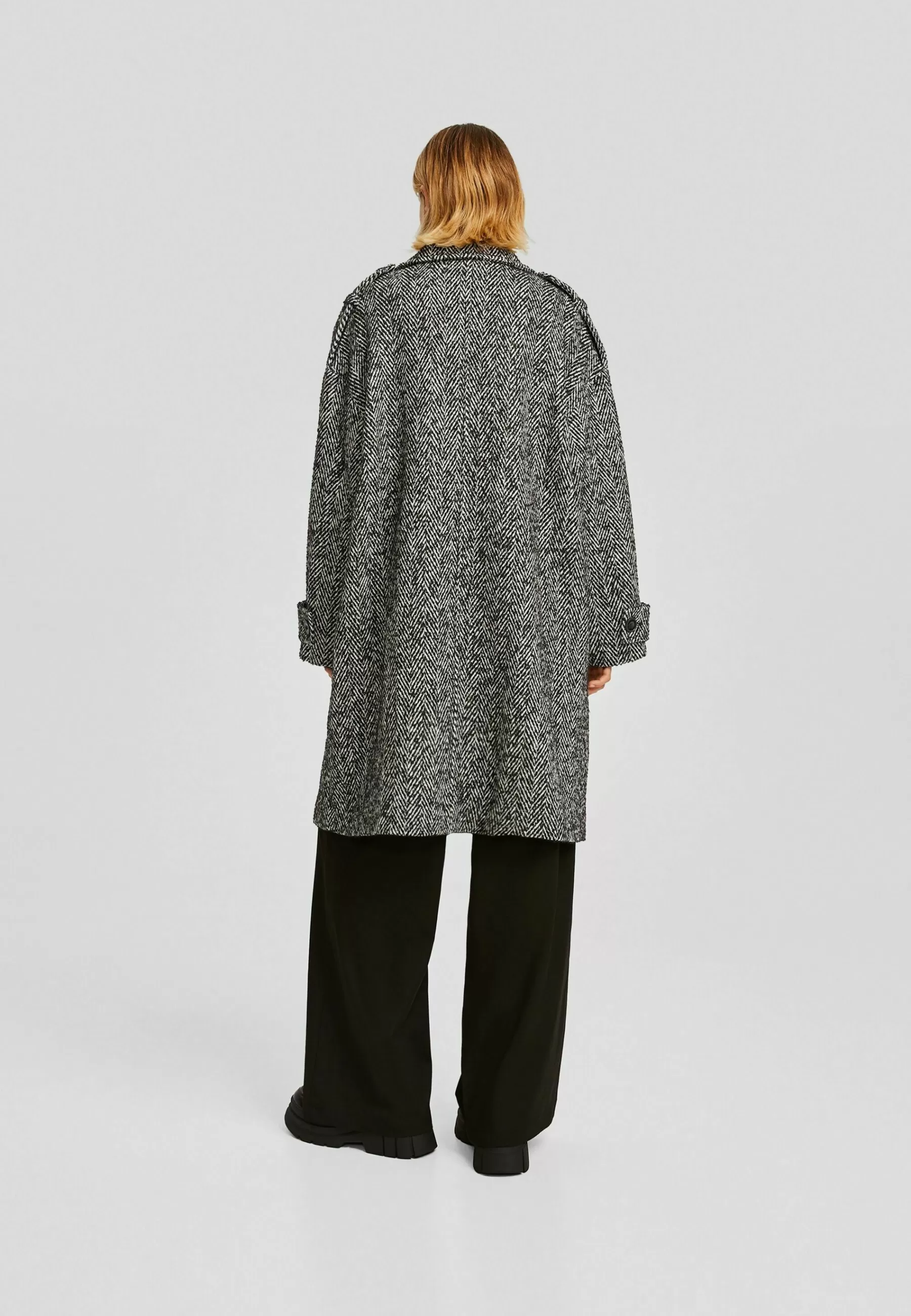 Double-Breasted - Manteau Classique | Bershka Online