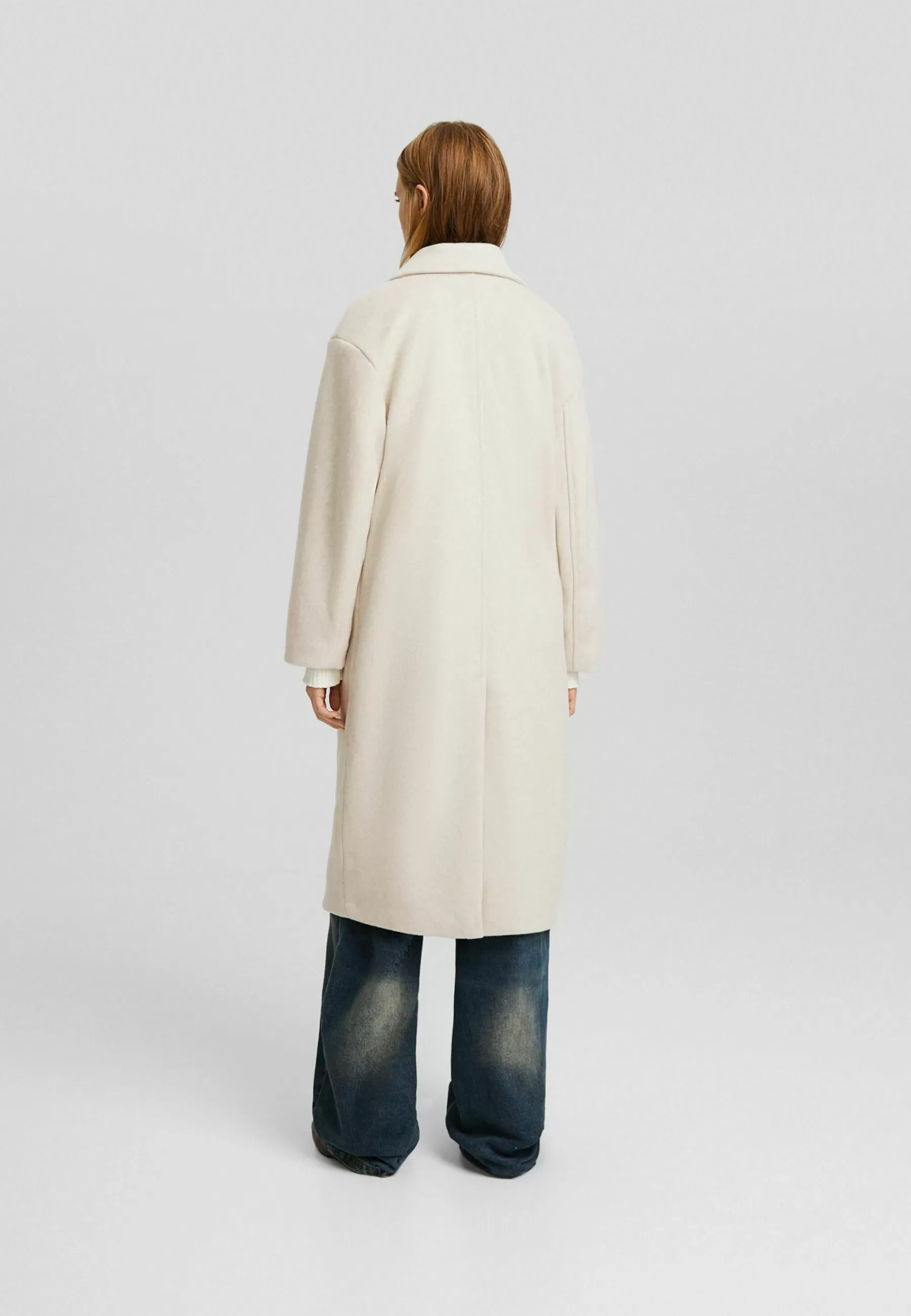 Drop-Shoulder -Long - Manteau Court | Bershka Best