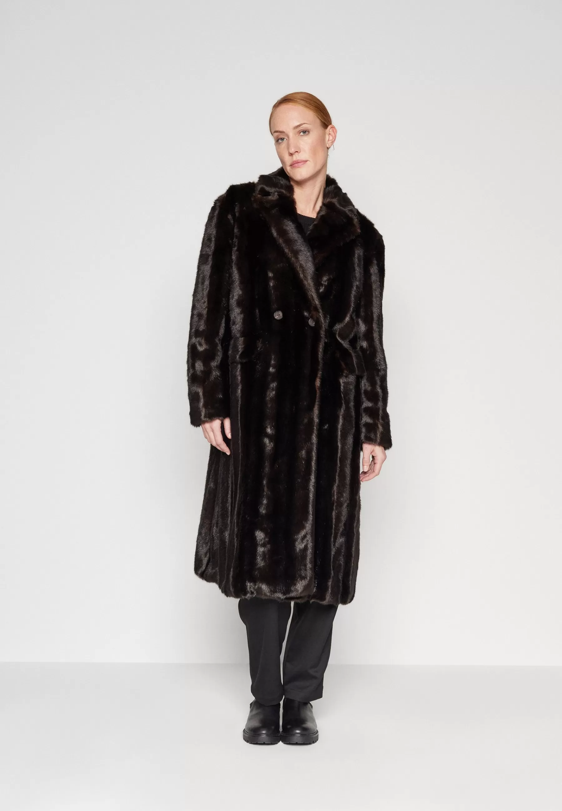 Femme By Malina Elaina Faux Fur Coat - Manteau D'Hiver