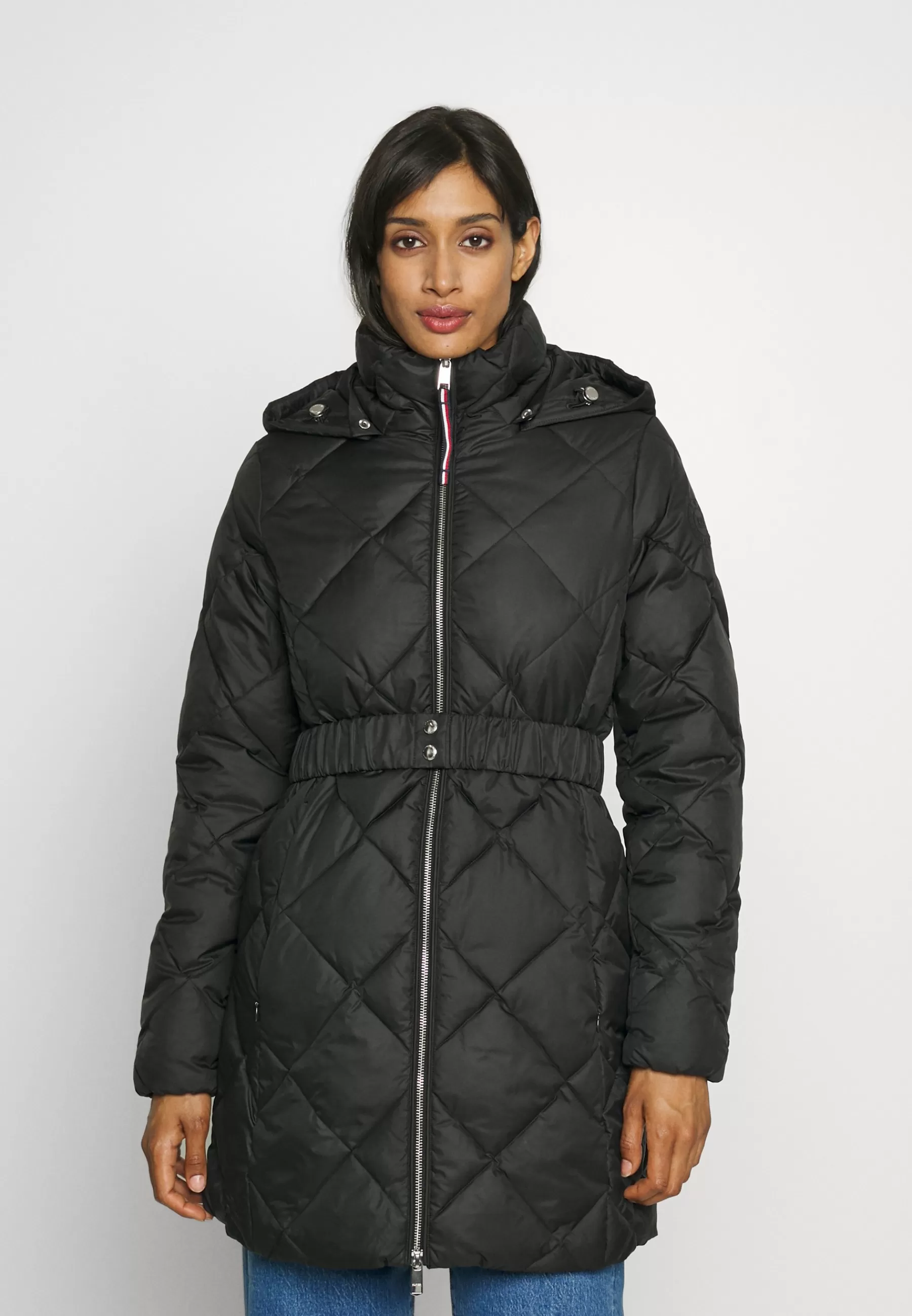 Elevated Belted Quilted Coat - Manteau Court | Tommy Hilfiger Cheap