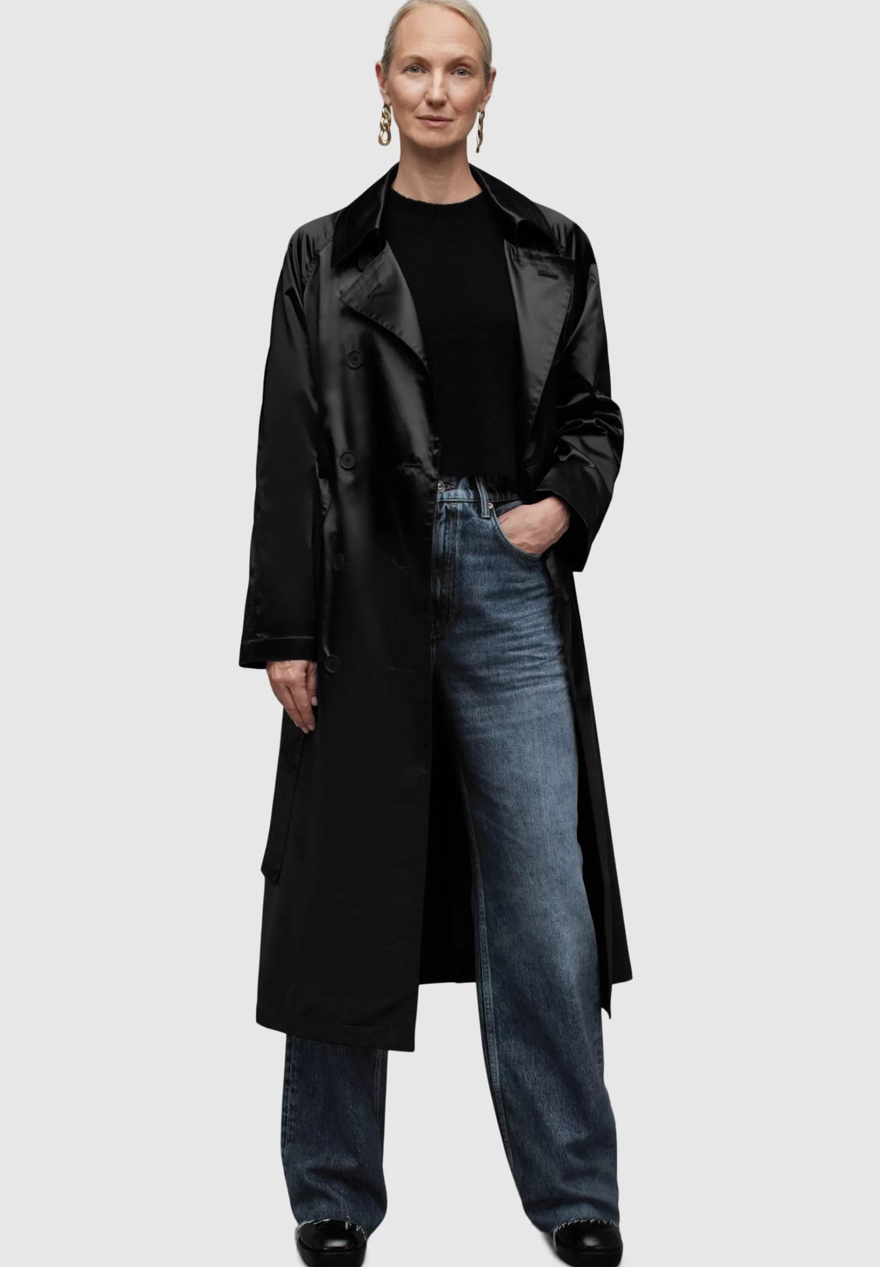 Elltee Toni - Trench | AllSaints Store