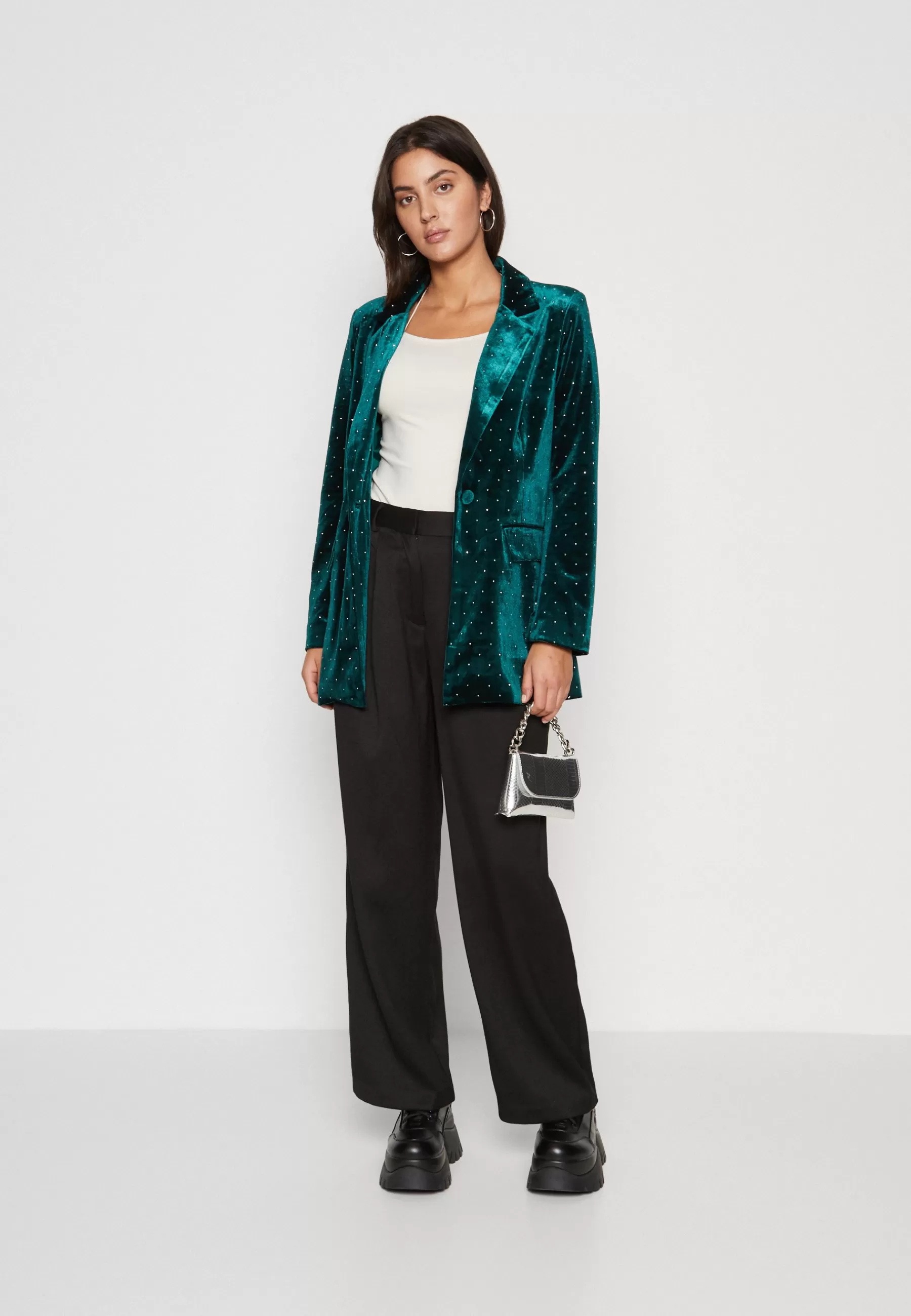 Emerald Blazer - Manteau Court | Never Fully Dressed Best