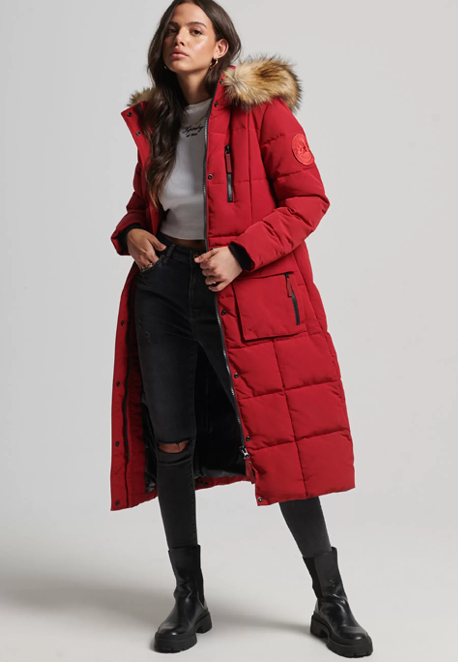 Femme Superdry Everest - Manteau D'Hiver