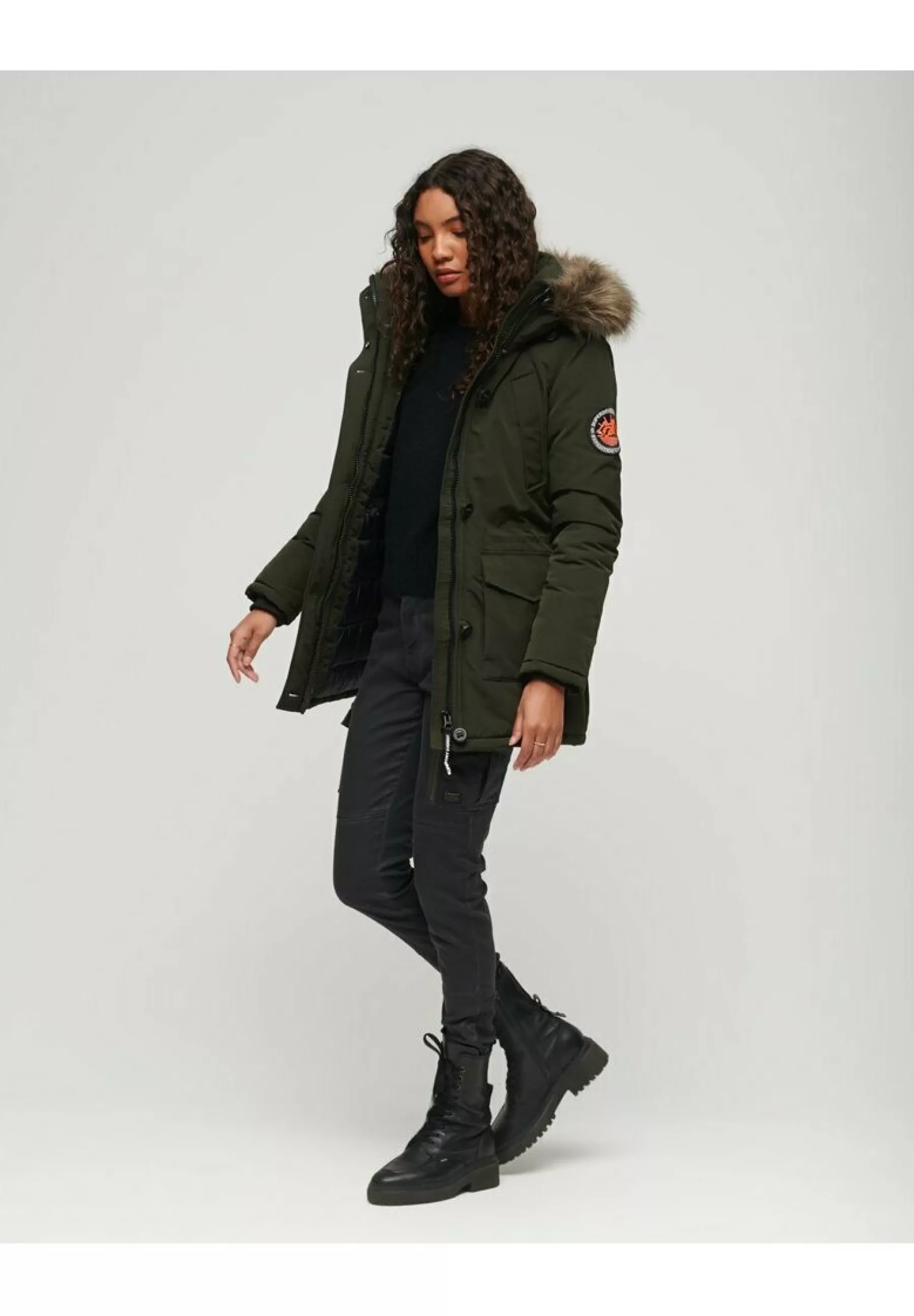 Femme Superdry Everest Hooded - Parka