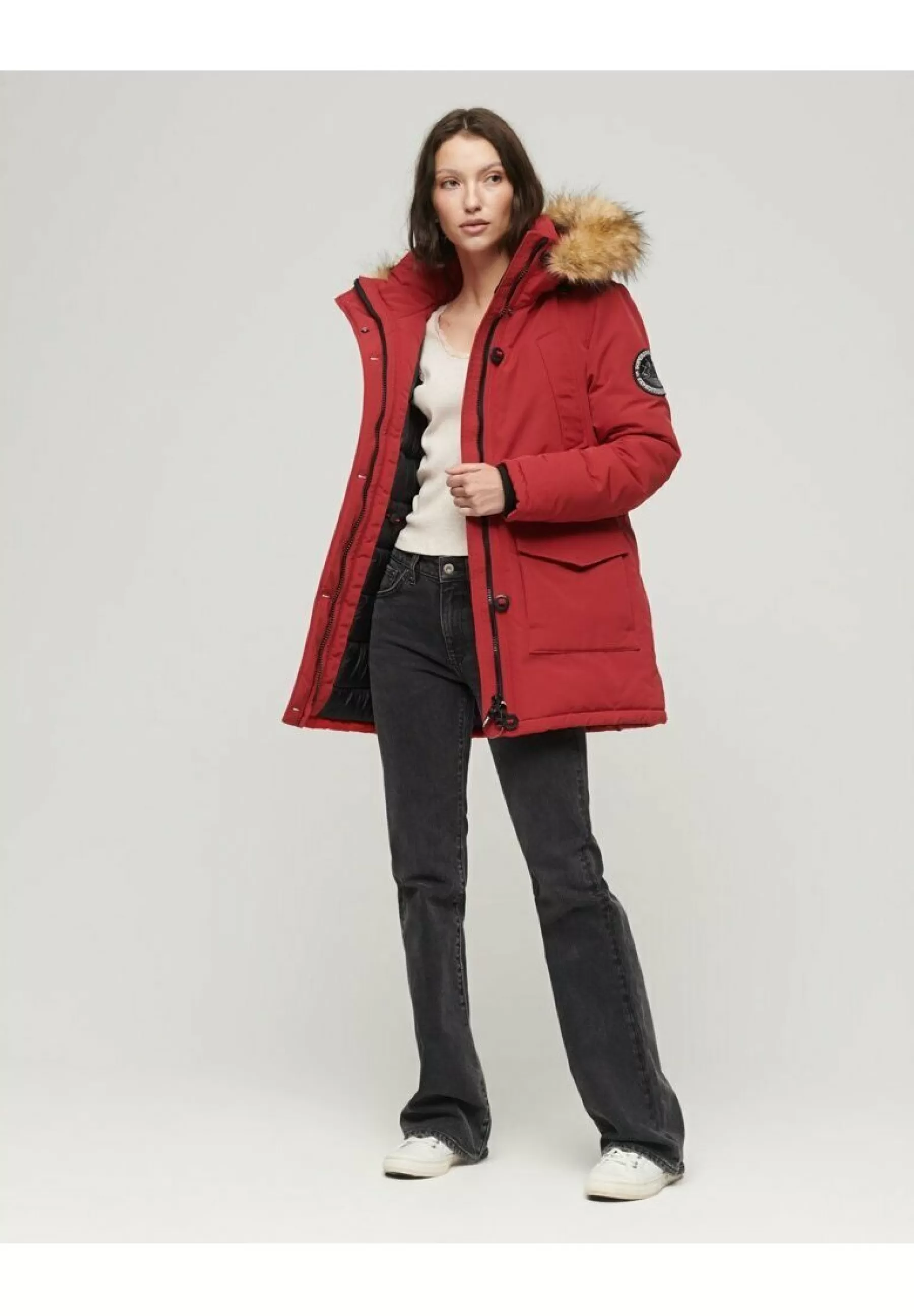 Femme Superdry Everest Hooded - Parka