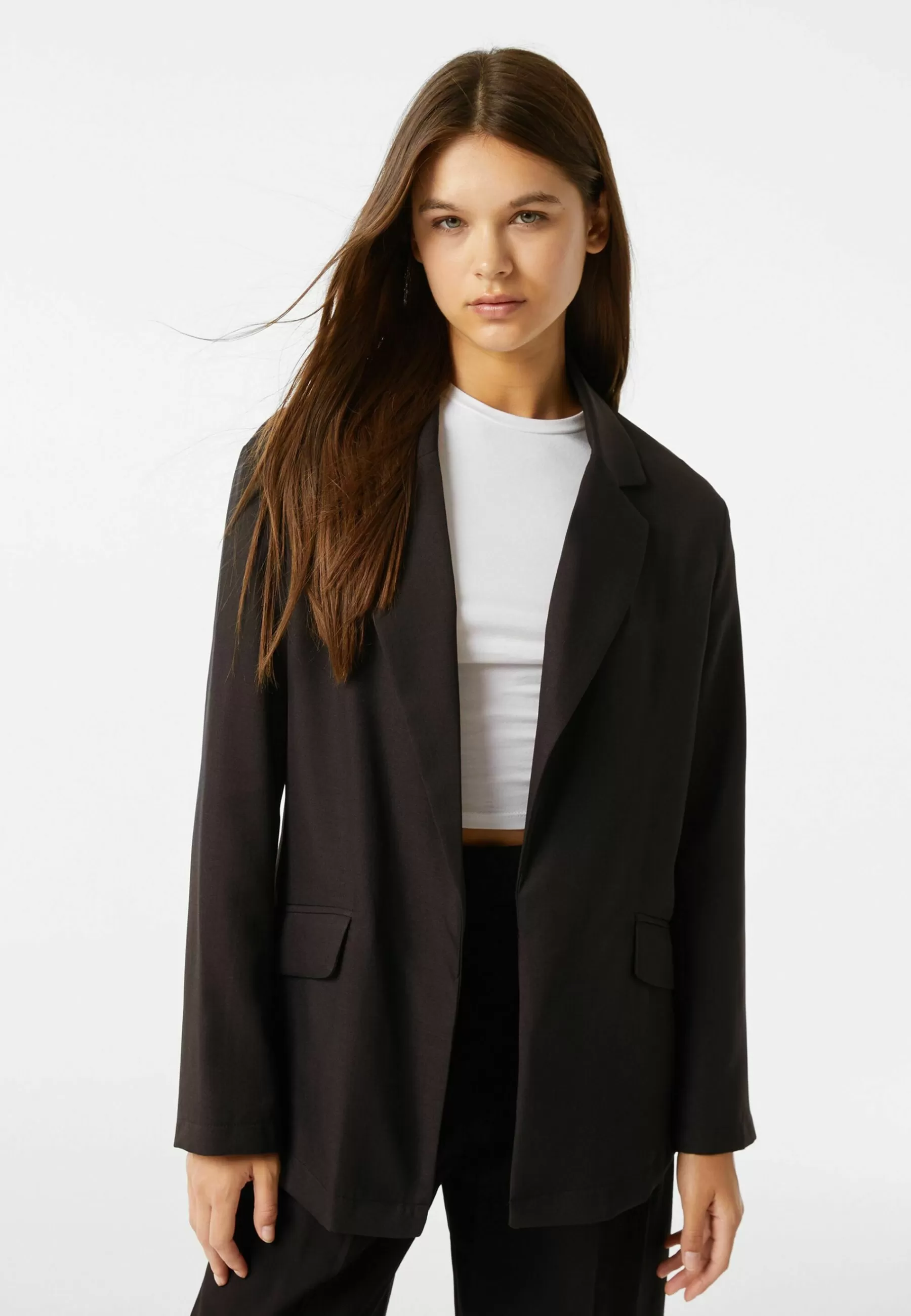 Flowing Blazer - Manteau Court | Bershka Online