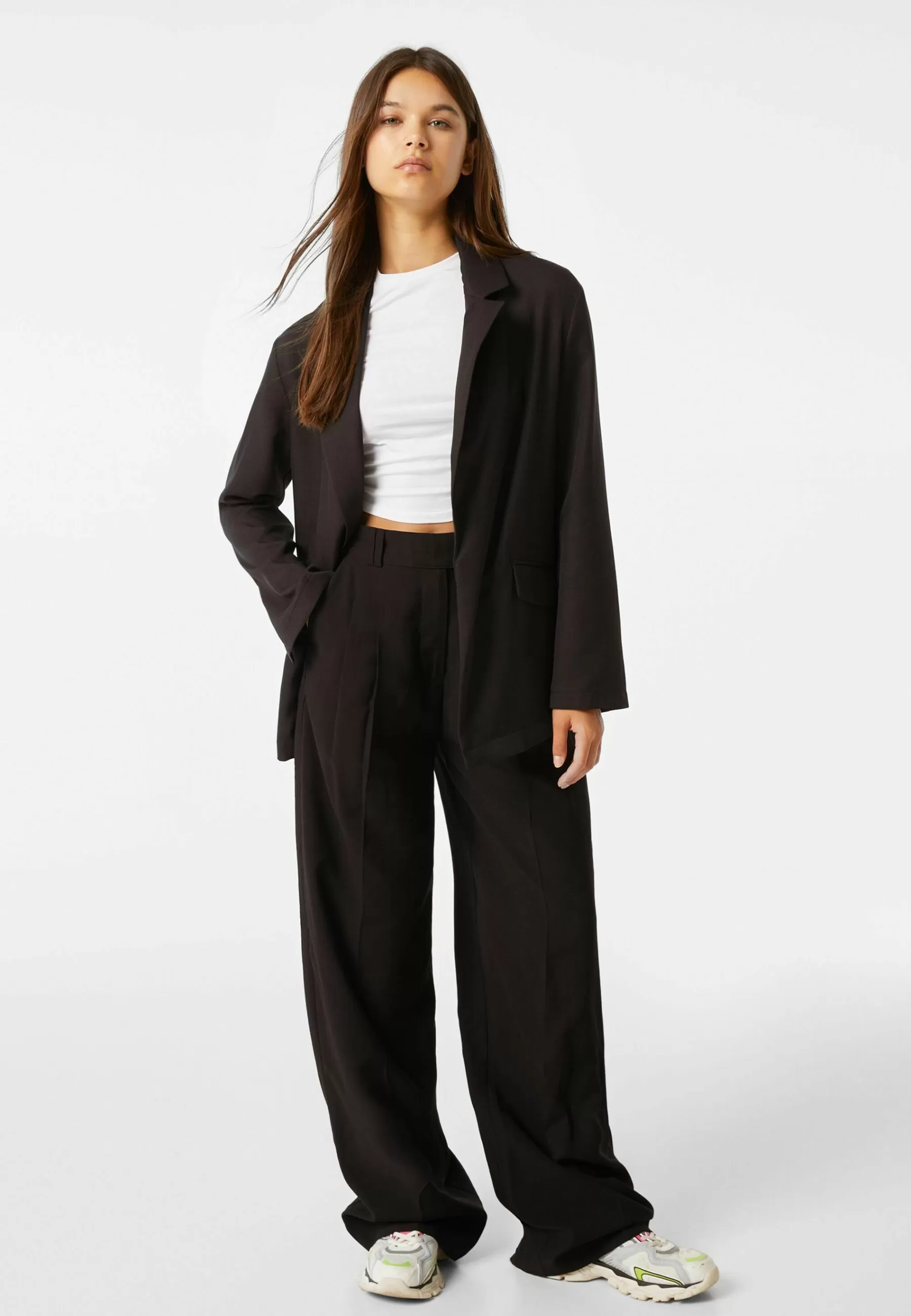 Flowing Blazer - Manteau Court | Bershka Online