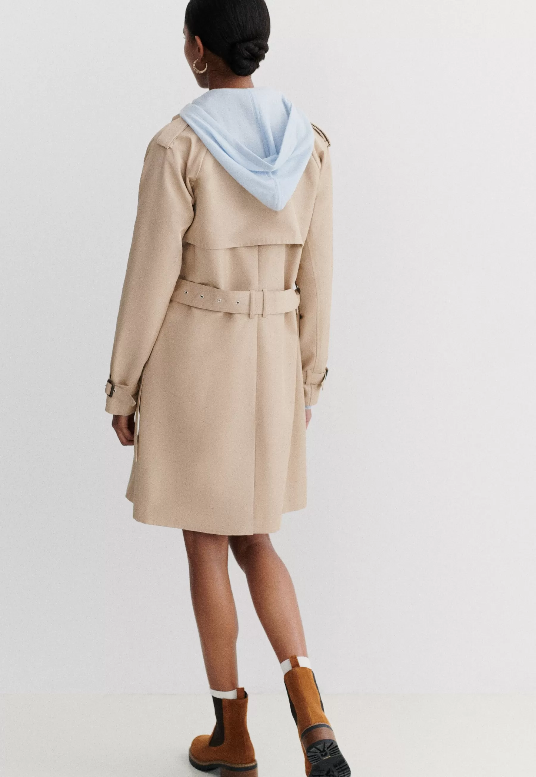 French Brand Fashion Elegant Modern - Trench | Caroll Hot