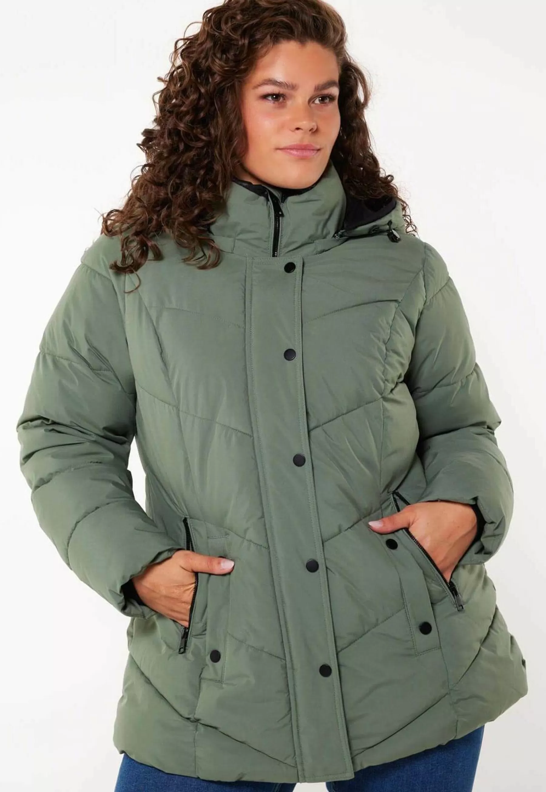 Femme MS Mode Gewatteerde - Manteau D'Hiver