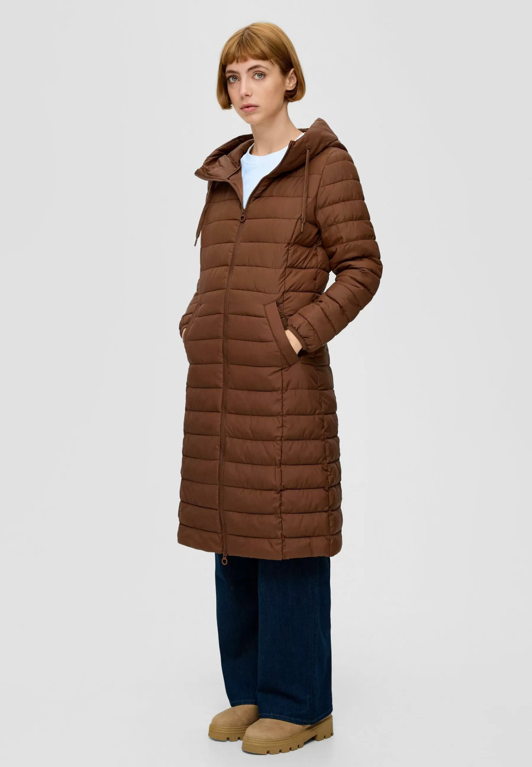 Femme s.Oliver Gewatteerde Met Capuchon - Manteau D'Hiver