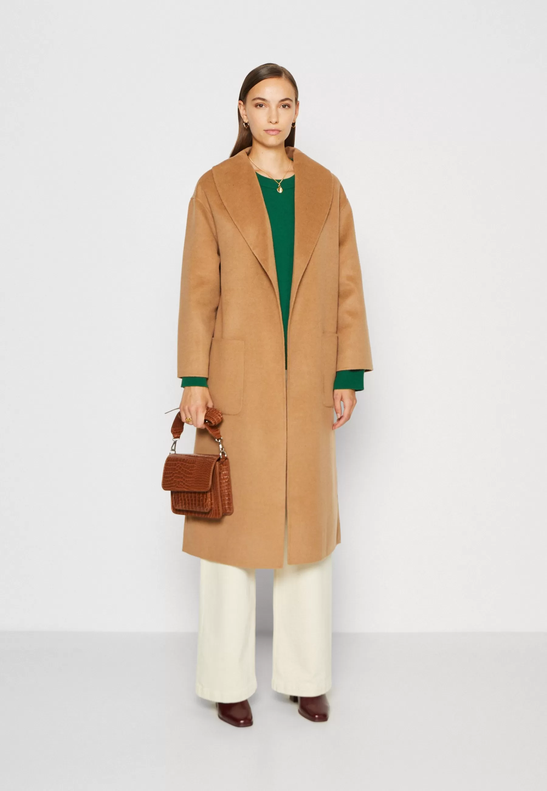 Handstitched Belted Coat - Manteau Classique | GANT Flash Sale