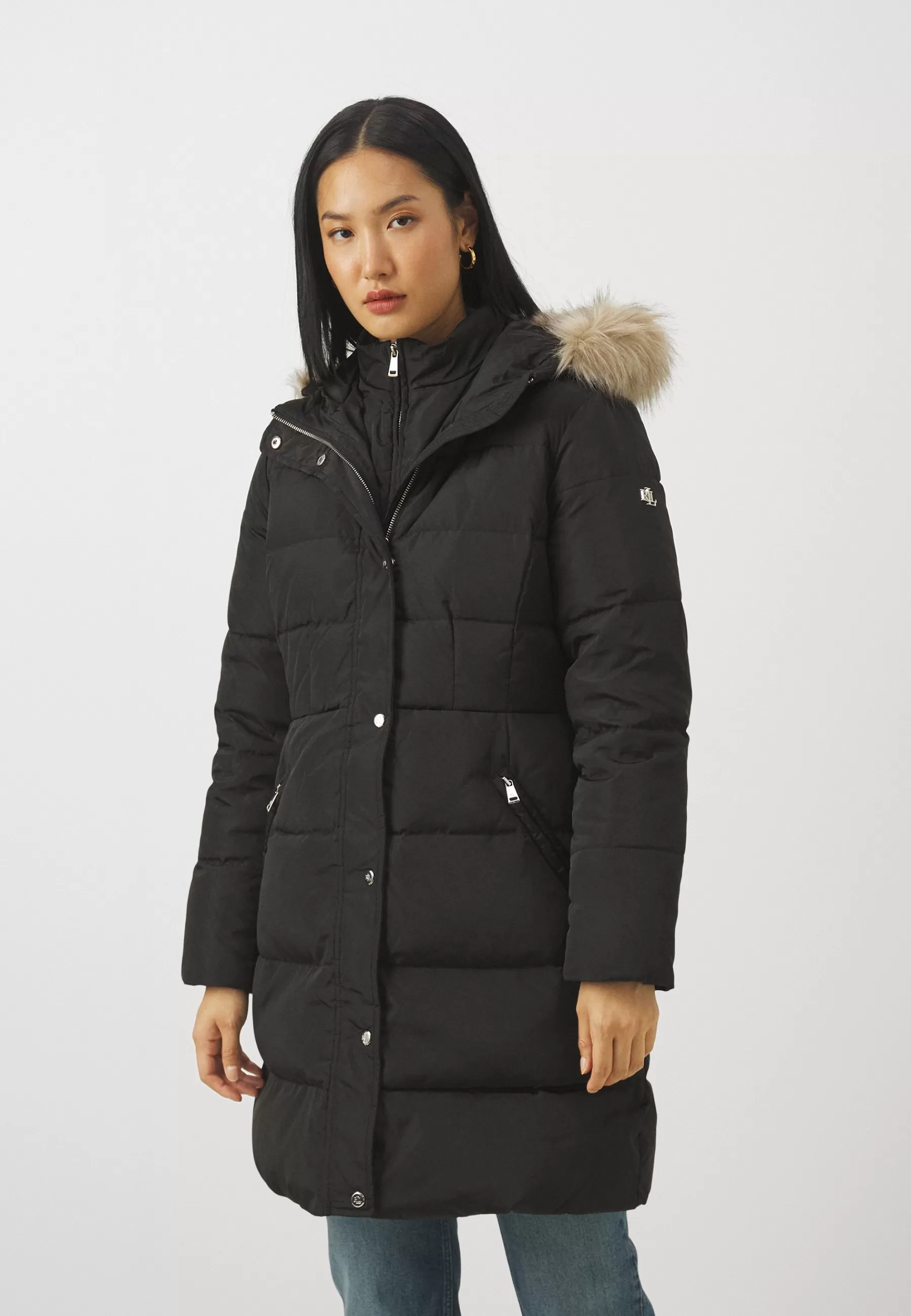 Femme Lauren Ralph Lauren Hood Insulated Coat - Doudoune