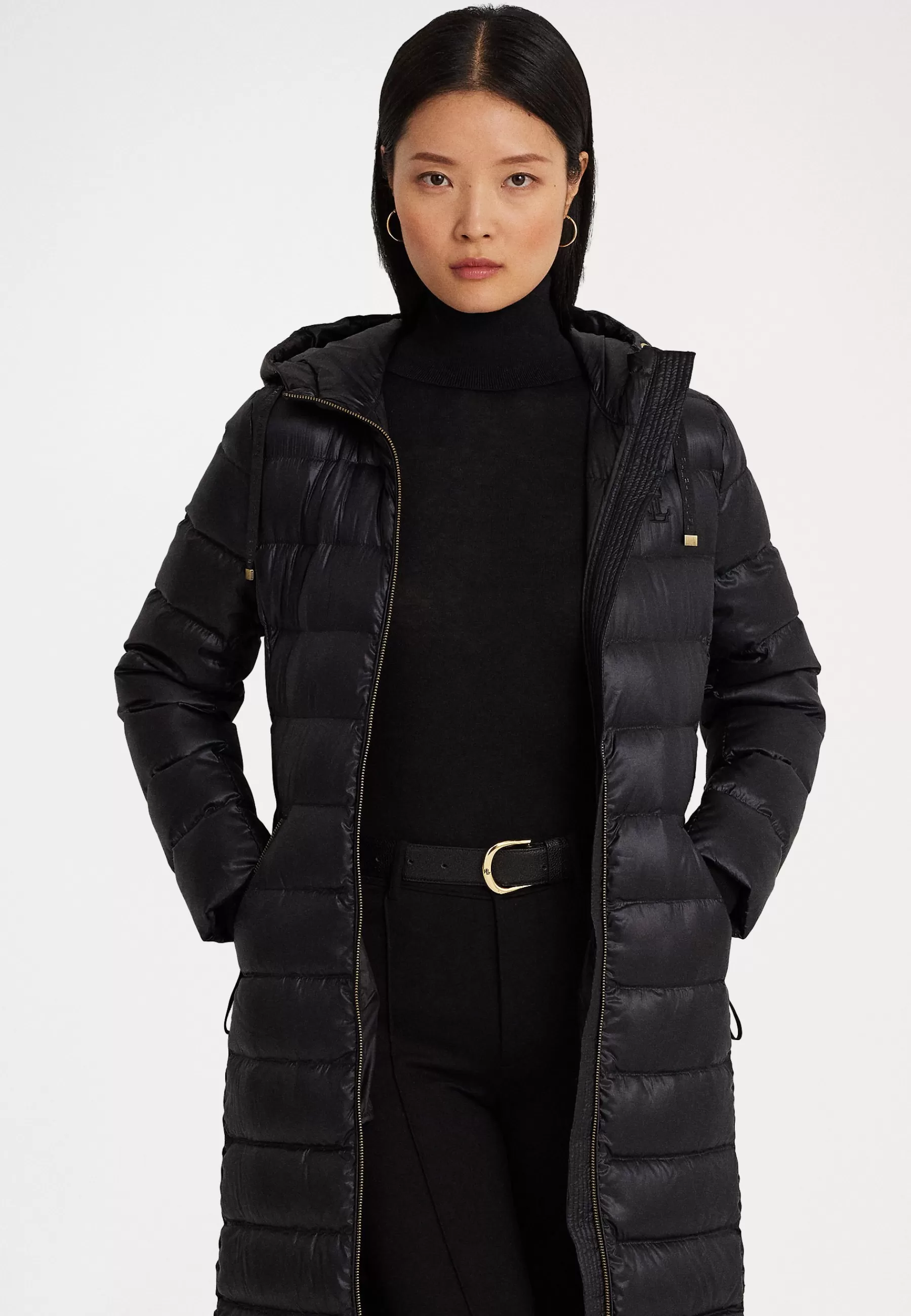 Femme Lauren Ralph Lauren Hood Insulated Coat - Doudoune