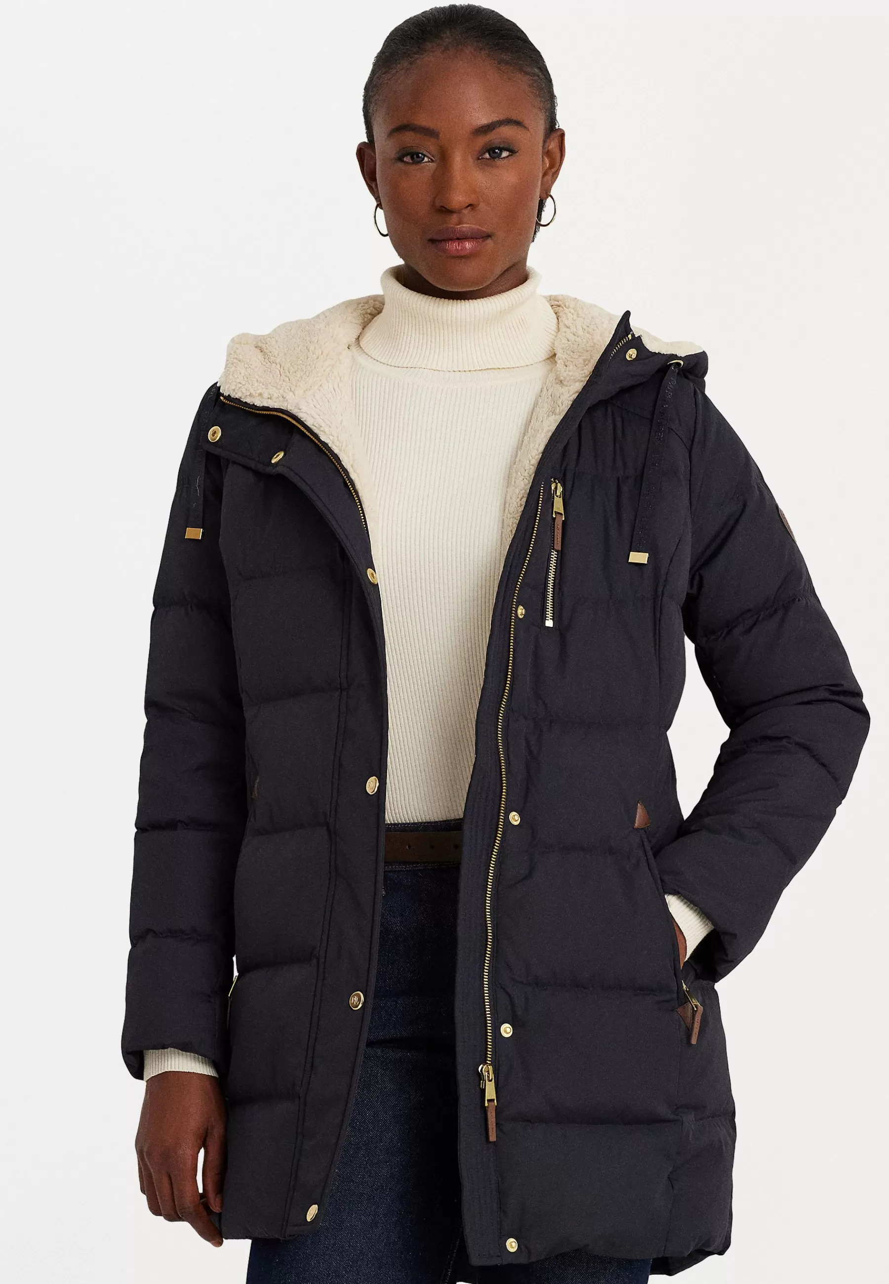 Femme Lauren Ralph Lauren Insulated Coat - Doudoune