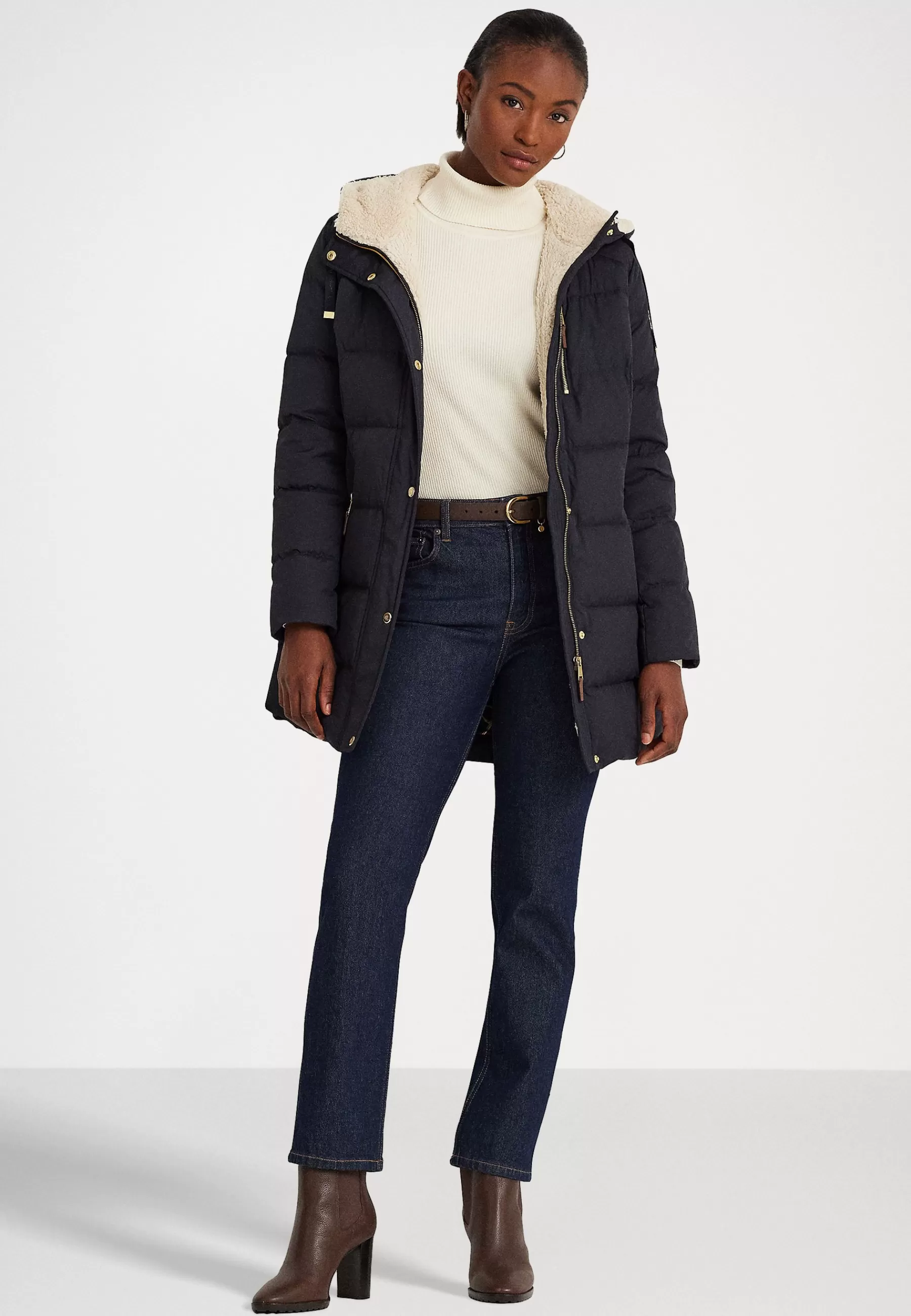 Femme Lauren Ralph Lauren Insulated Coat - Doudoune