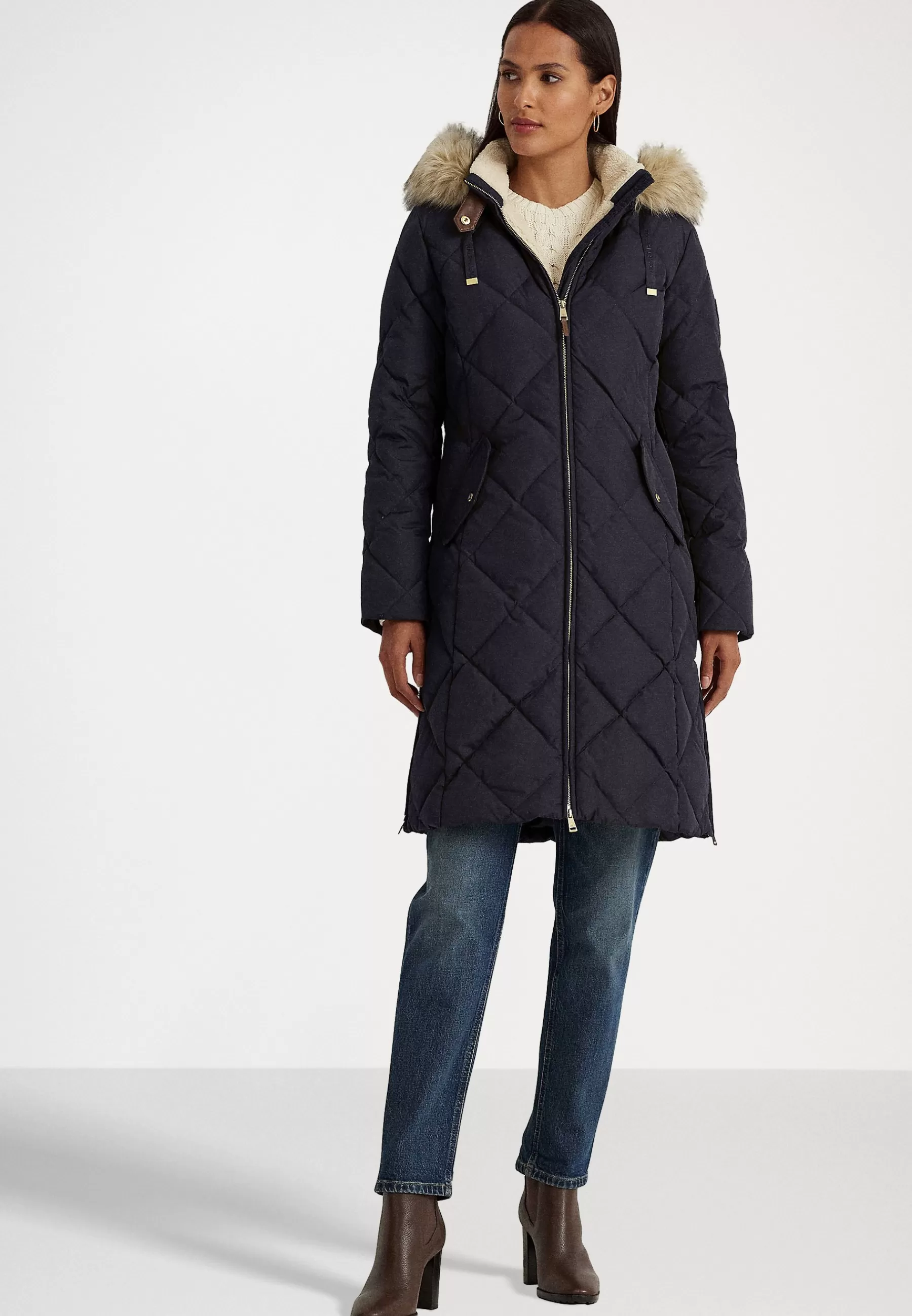 Femme Lauren Ralph Lauren Insulated Coat - Doudoune