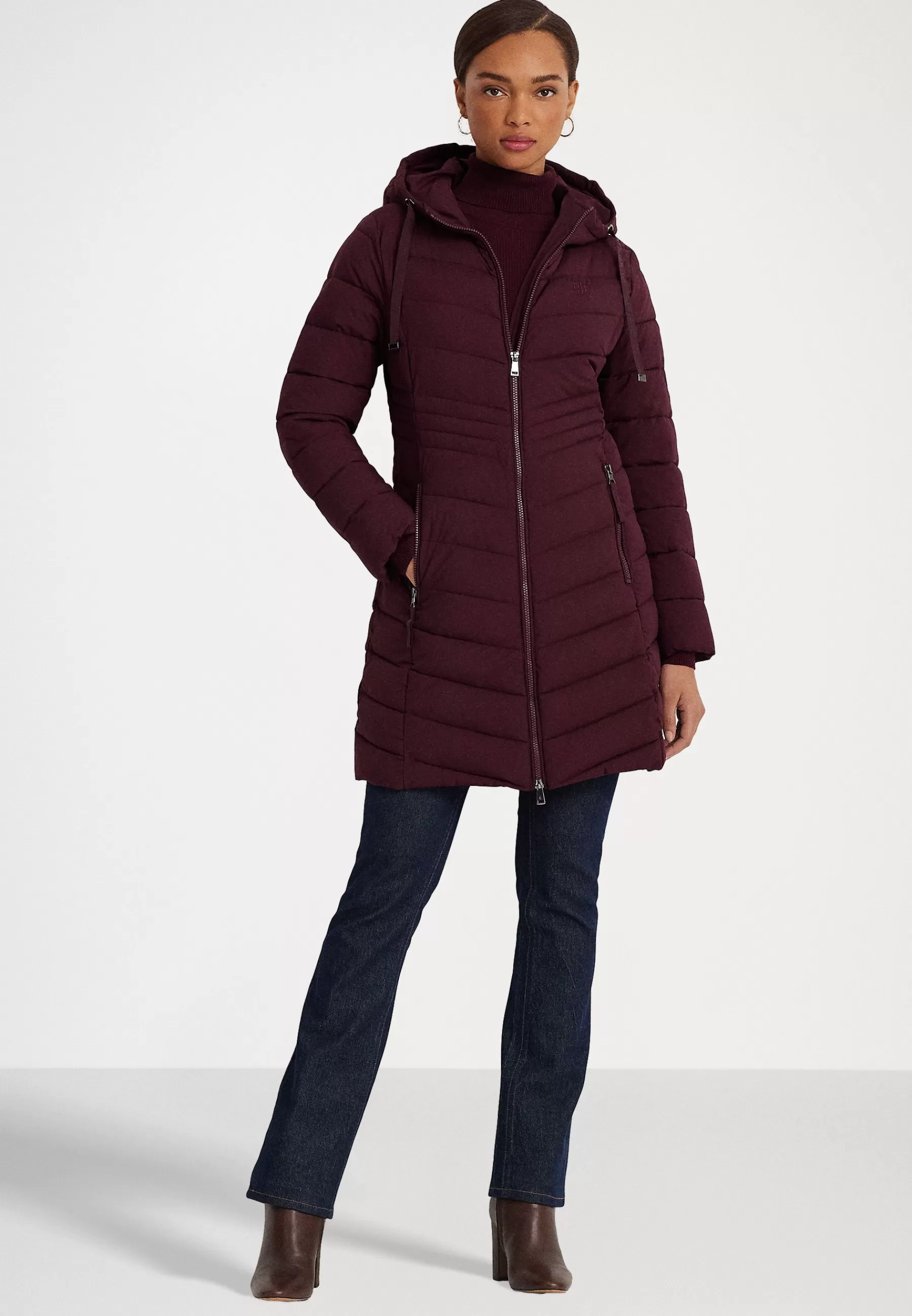 Femme Lauren Ralph Lauren Insulated Coat - Manteau D'Hiver