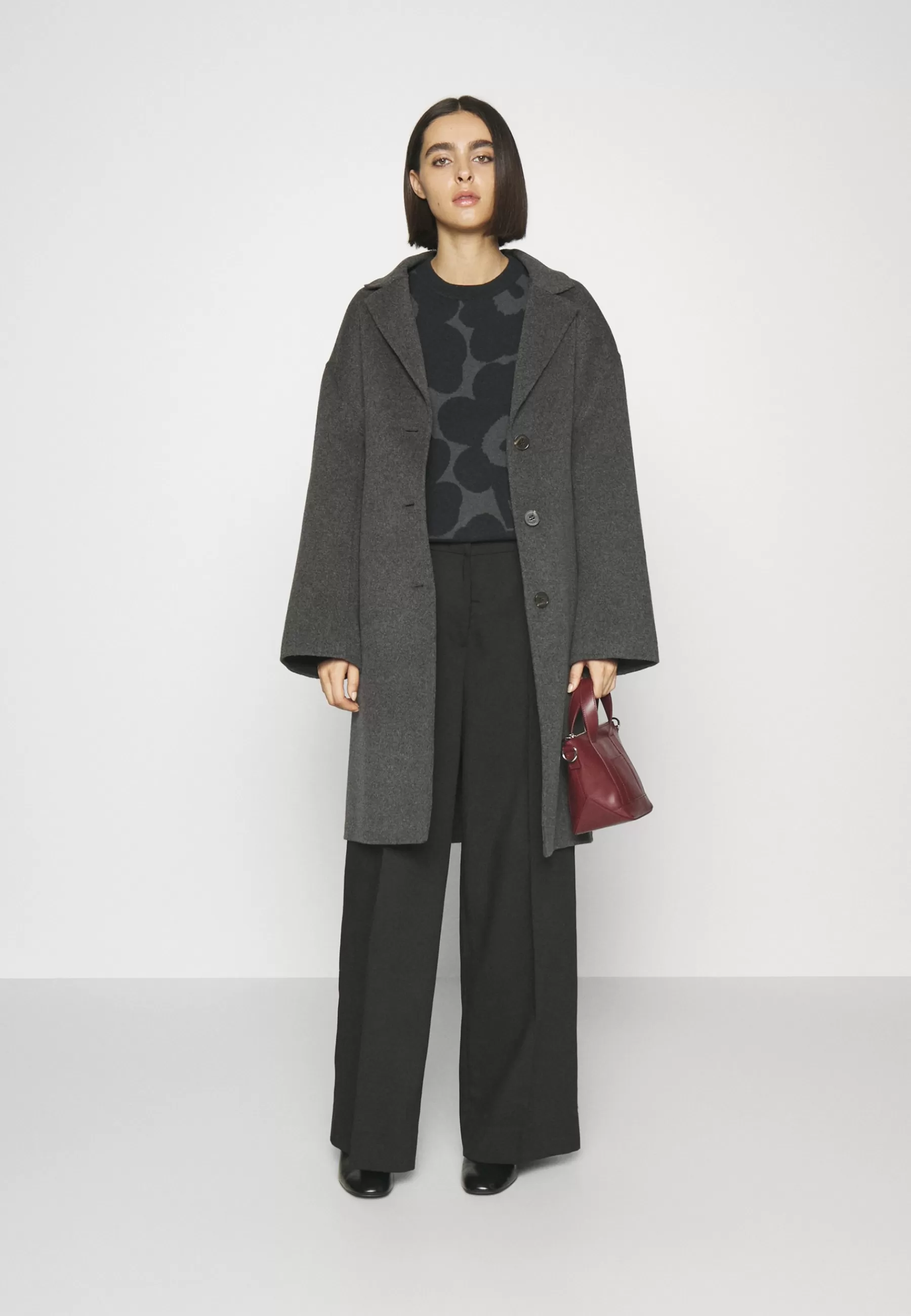 Kapiteeli Solid Coat - Manteau Classique | Marimekko Flash Sale