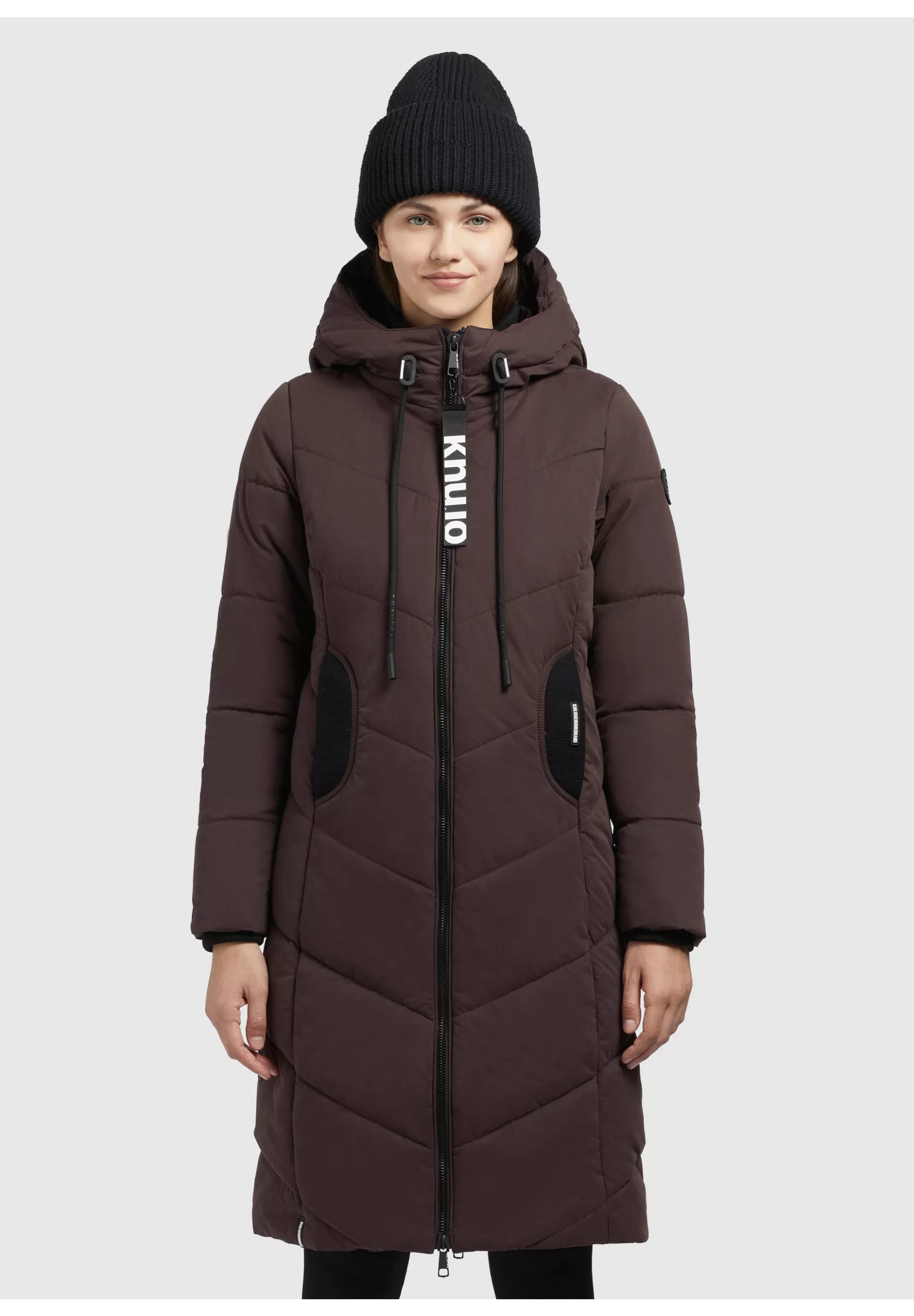 Femme khujo Mantel Aribay4 Peached - Manteau D'Hiver