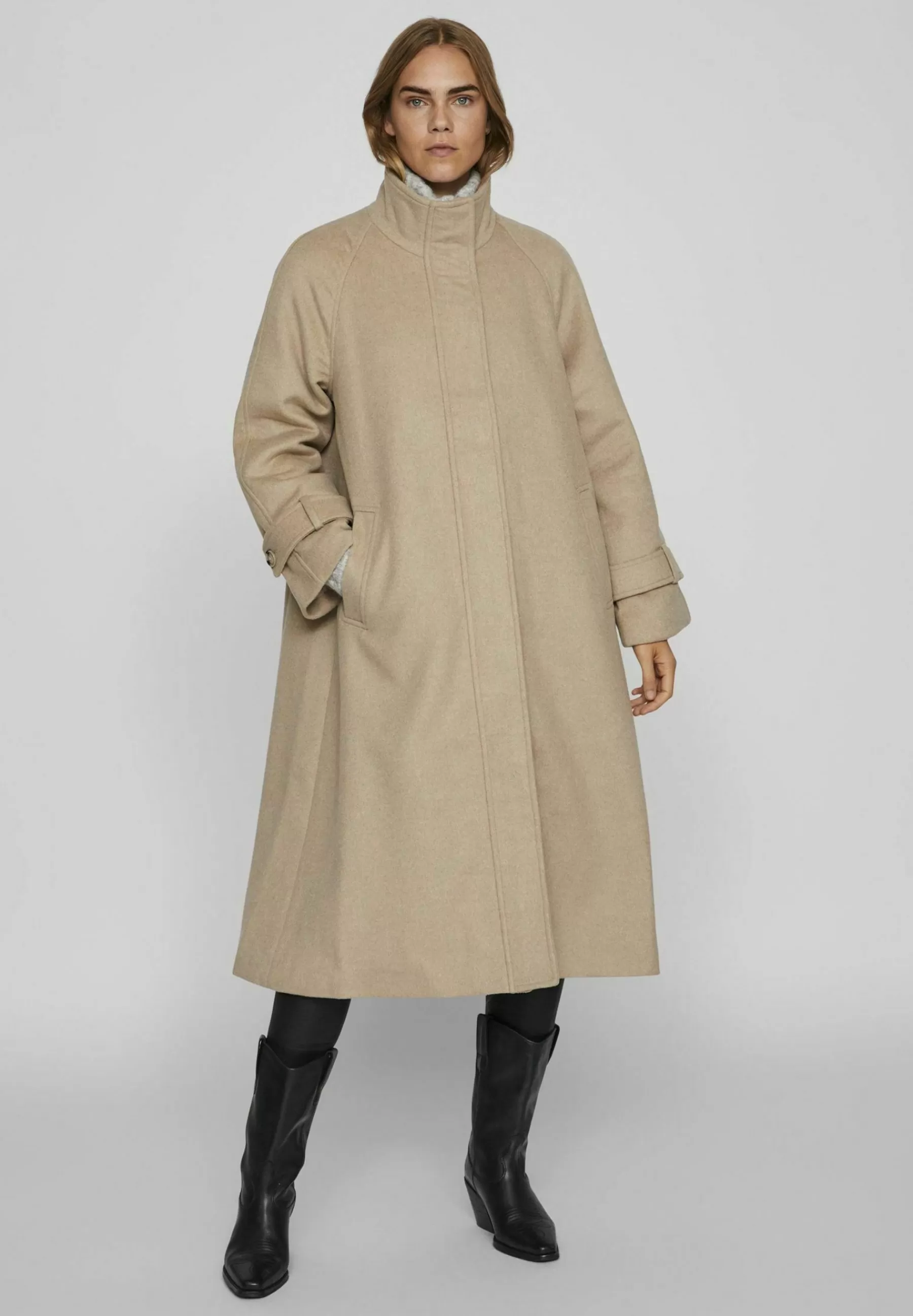 Langer High Neck - Manteau Classique | VILA ROUGE Best