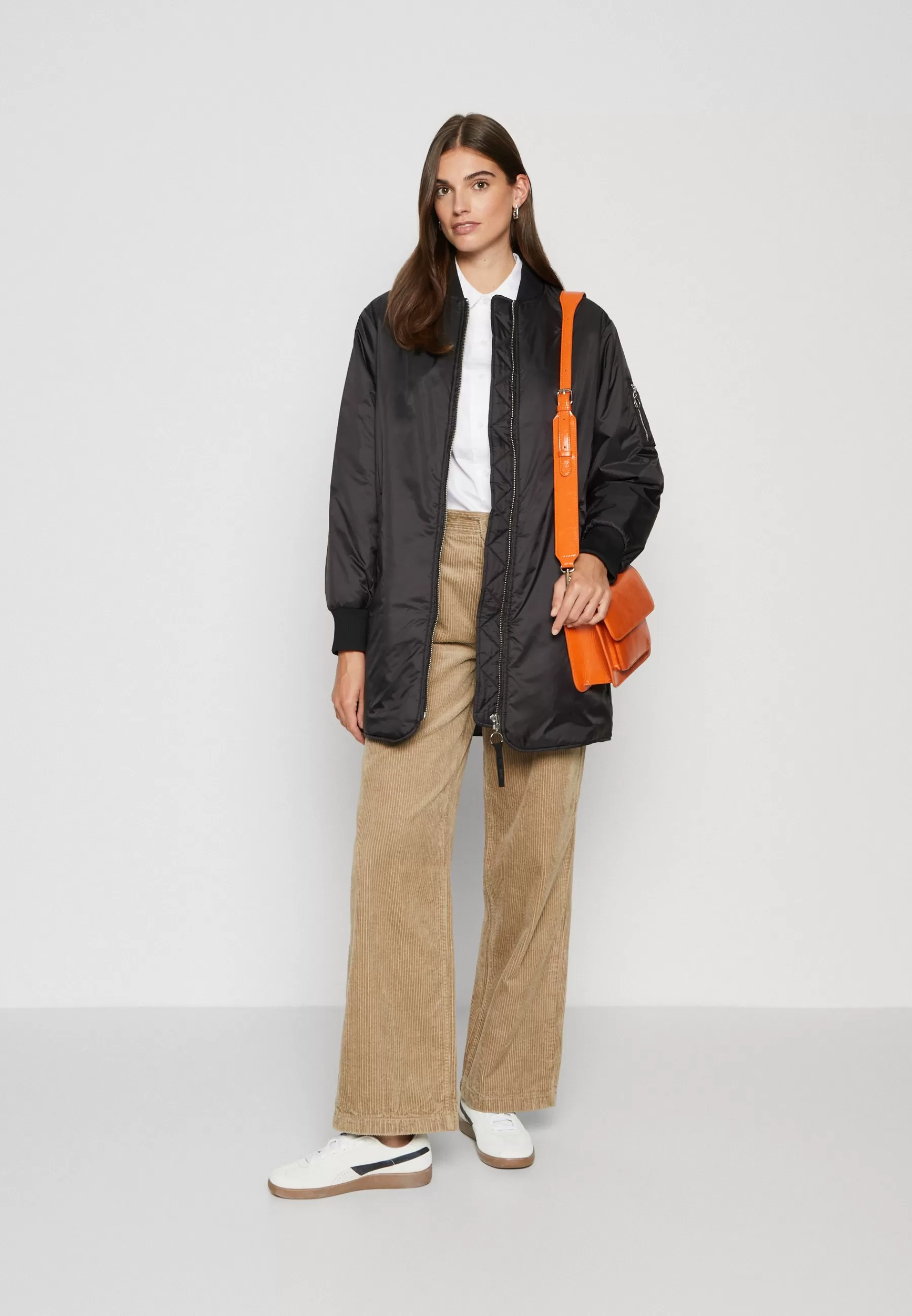 Light Padded Long Zipper Welt Pockets - Manteau Court | Marc O'Polo DENIM Best