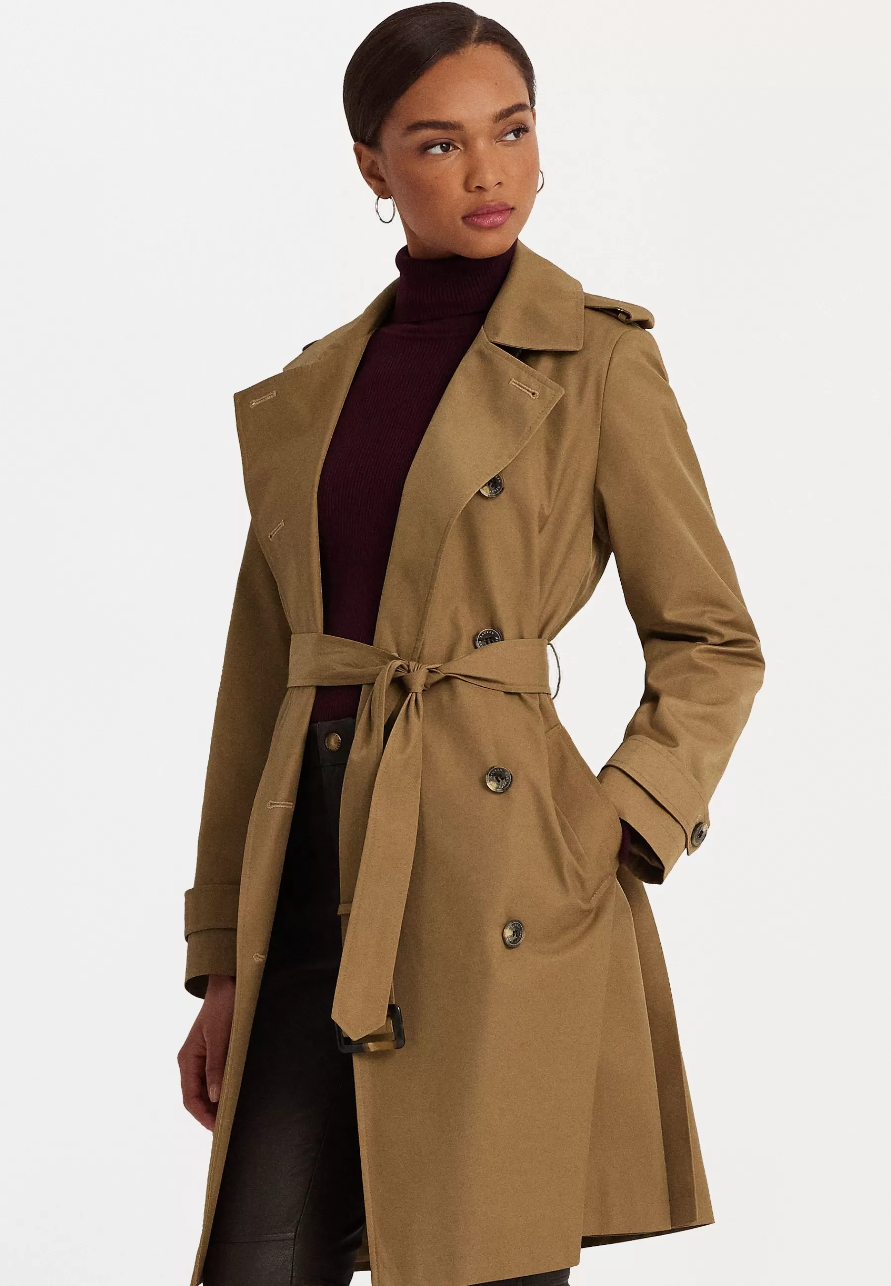 Lined Coat - Trench | Lauren Ralph Lauren Clearance