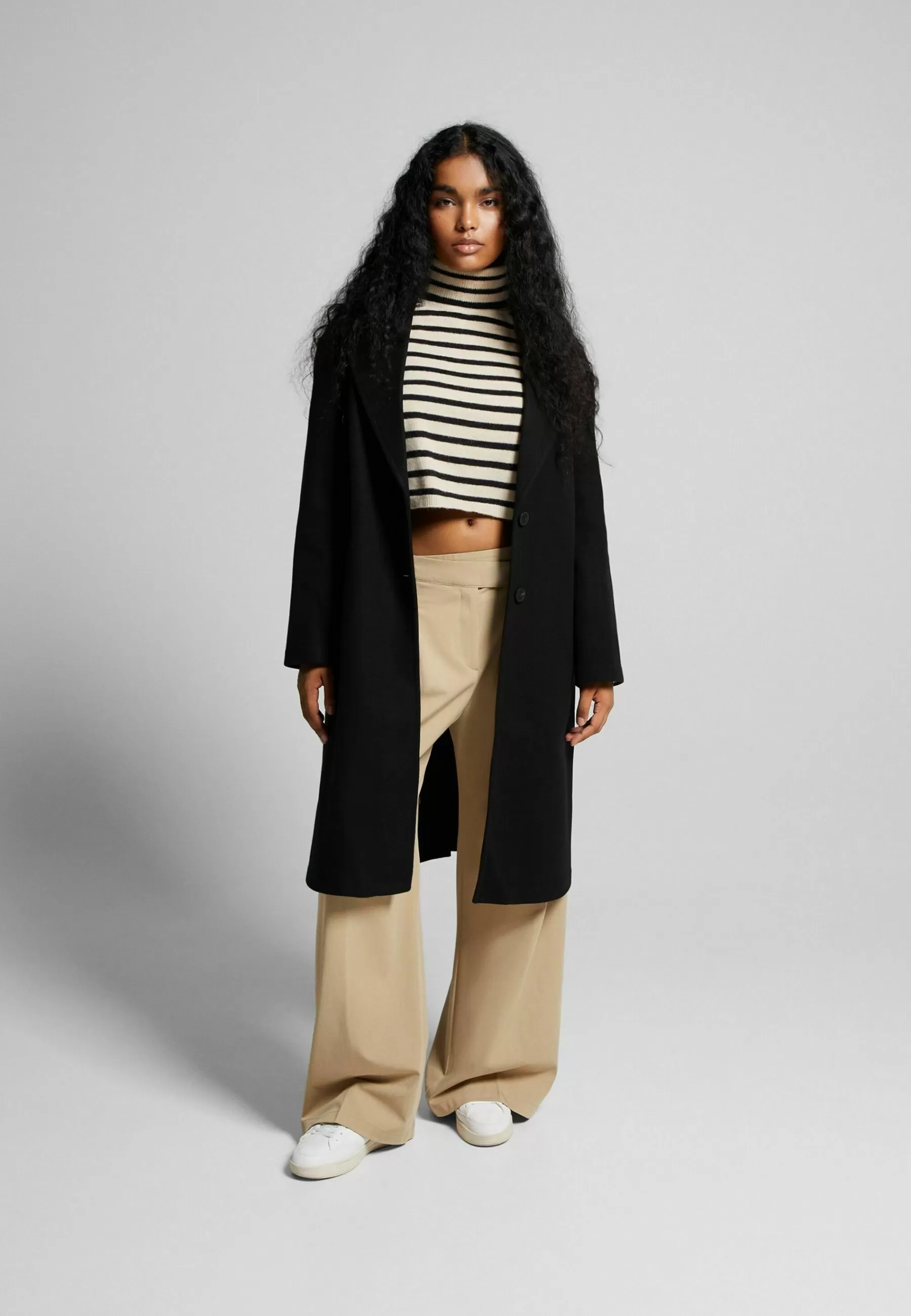 Long - Manteau Classique | Bershka Flash Sale