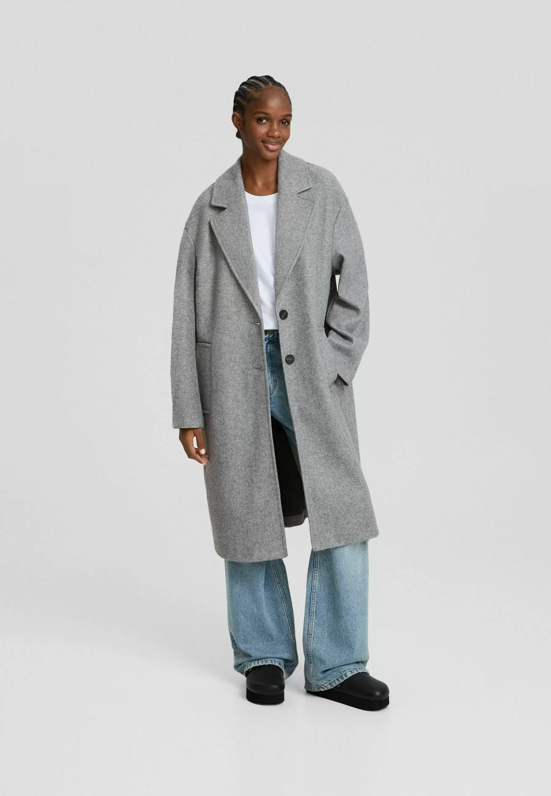 Long - Manteau Classique | Bershka Online