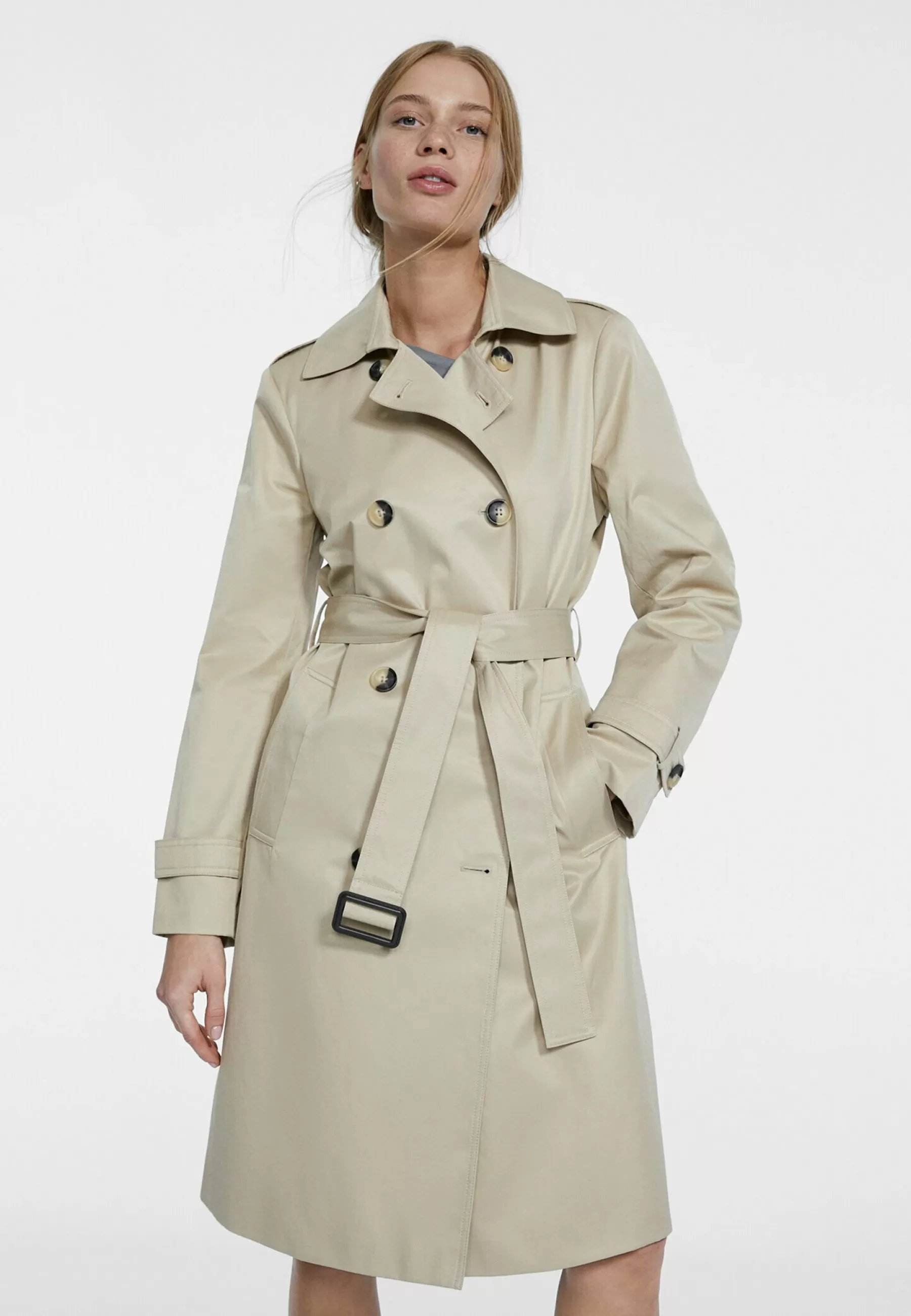 Long Reinforced - Trench | Stradivarius Cheap