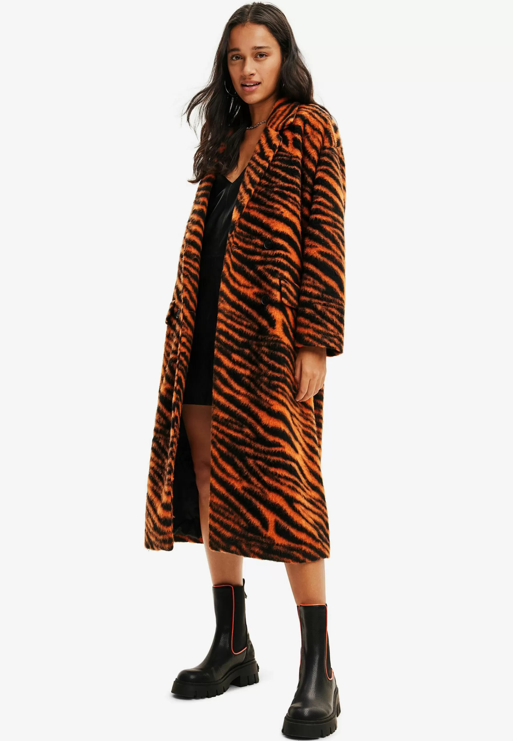 Long Zebra - Manteau Classique | Desigual Fashion